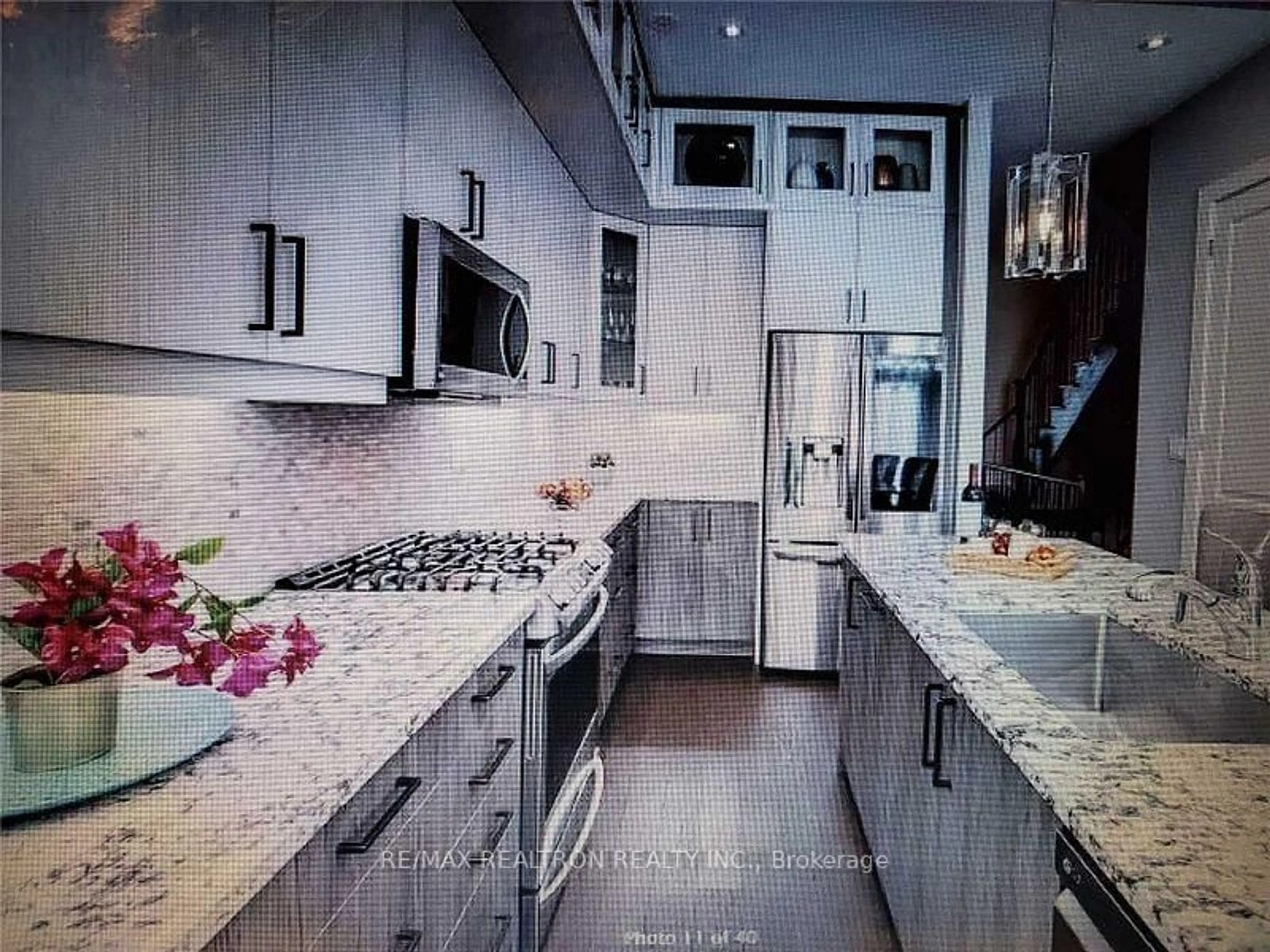 Contemporary kitchen, ceramic/tile floor for 13 Golden Tr, Vaughan Ontario L6A 5A1