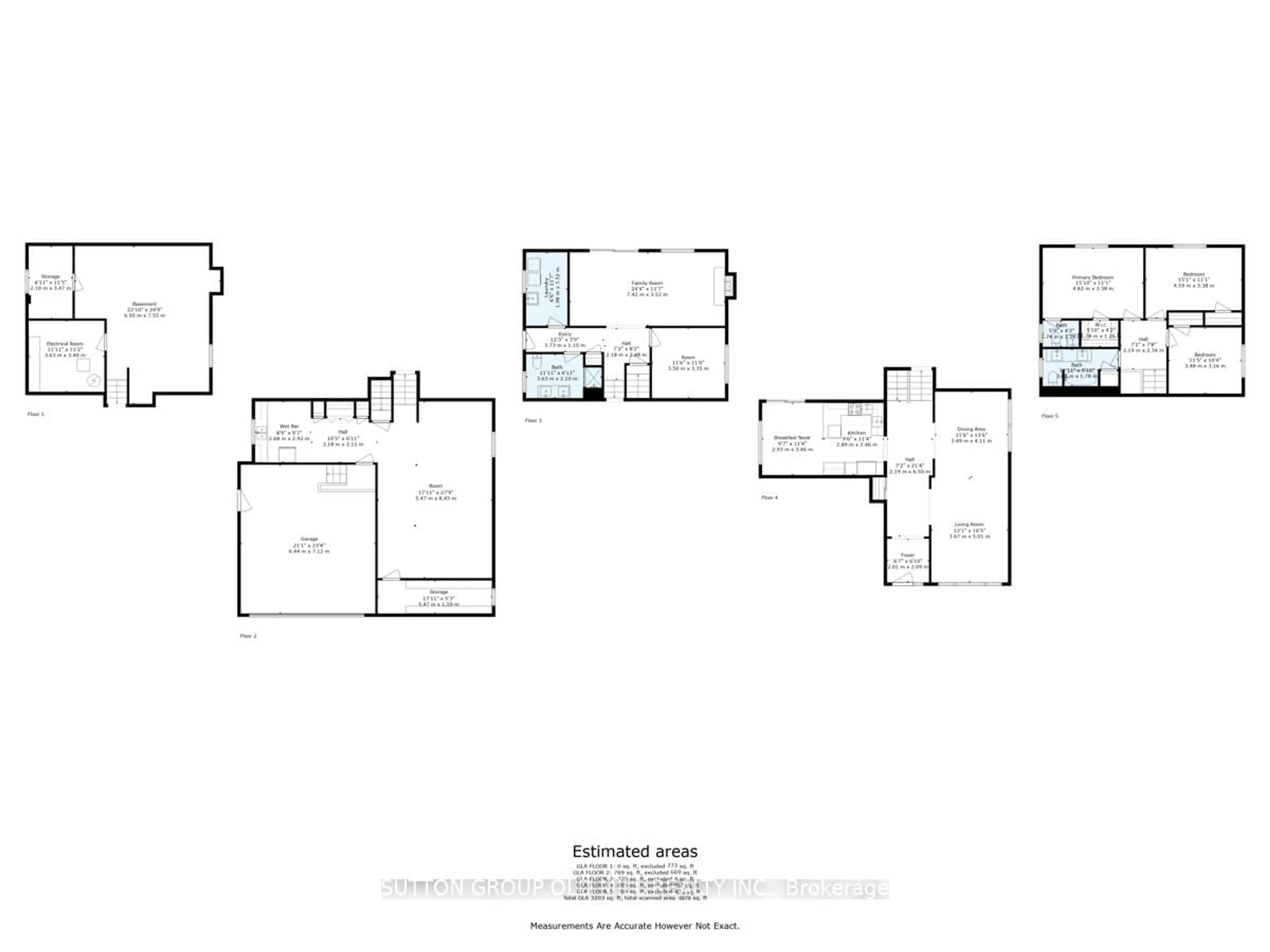 Floor plan for 37 Brandy Cres, Vaughan Ontario L4L 3C5