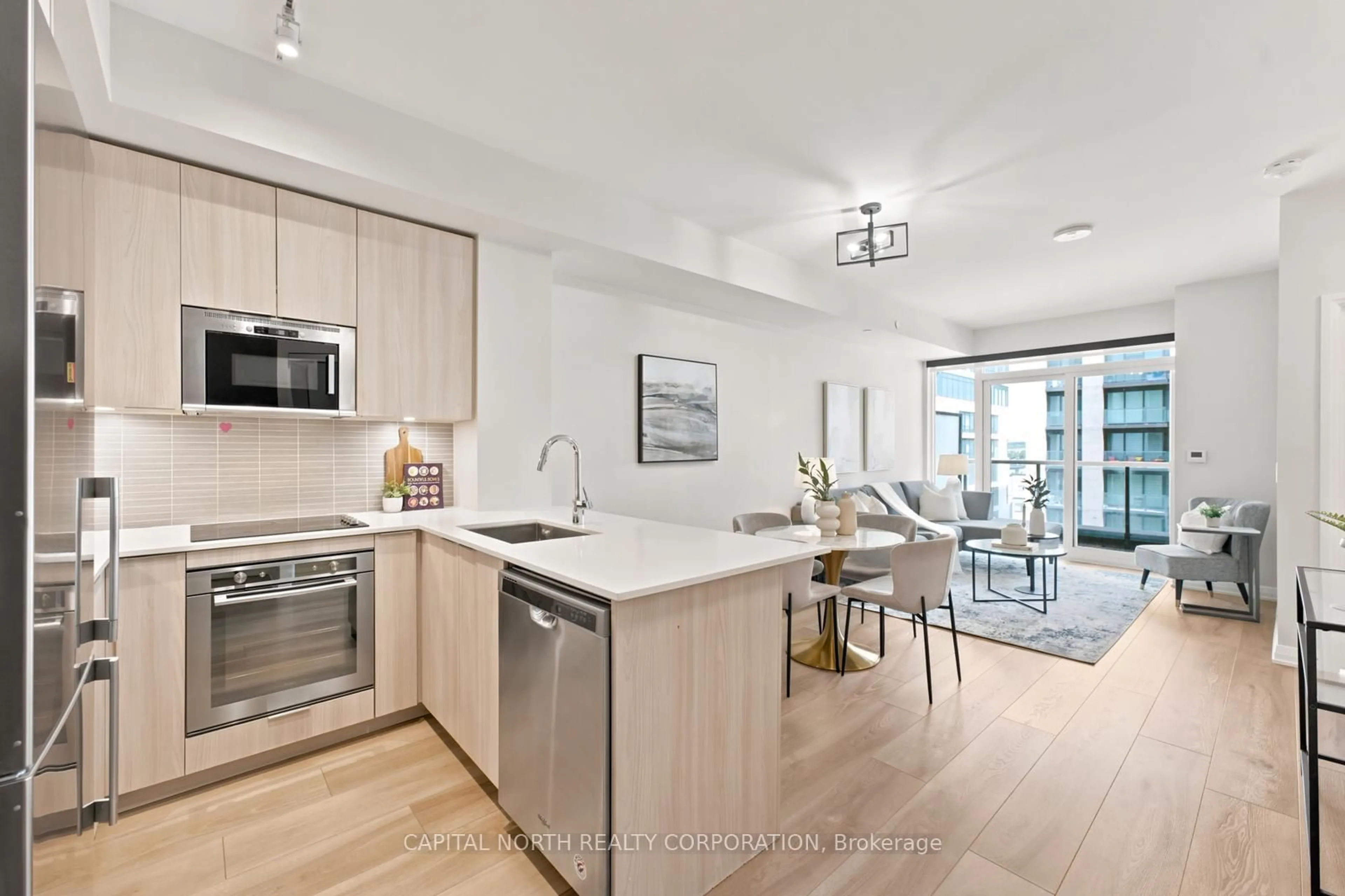 Open concept kitchen, unknown for 99 Eagle Rock Way #524, Vaughan Ontario L6A 5A7