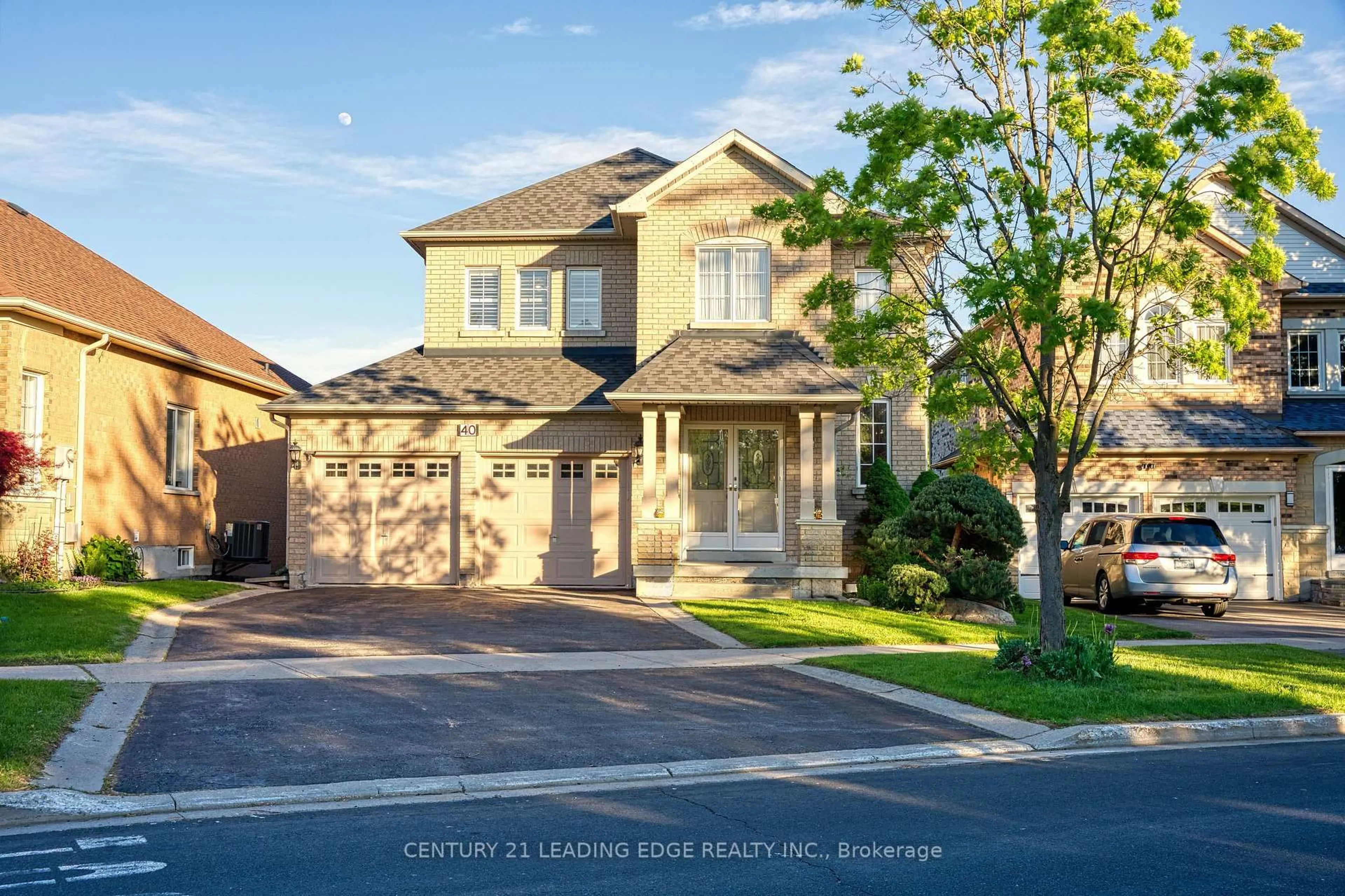 Home with brick exterior material, street for 40 Rouge Bank Dr, Markham Ontario L3S 4C7