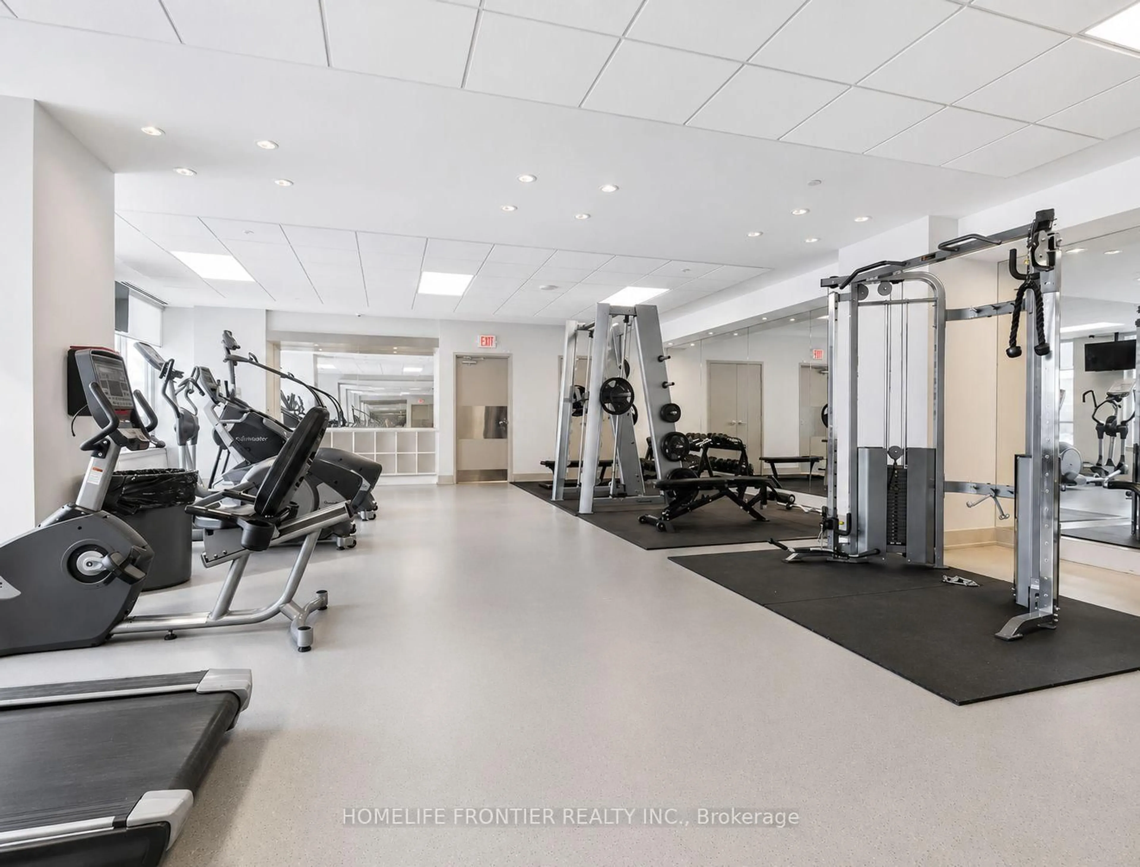 Gym or fitness room for 7165 Yonge St #1810, Markham Ontario L3T 0C9