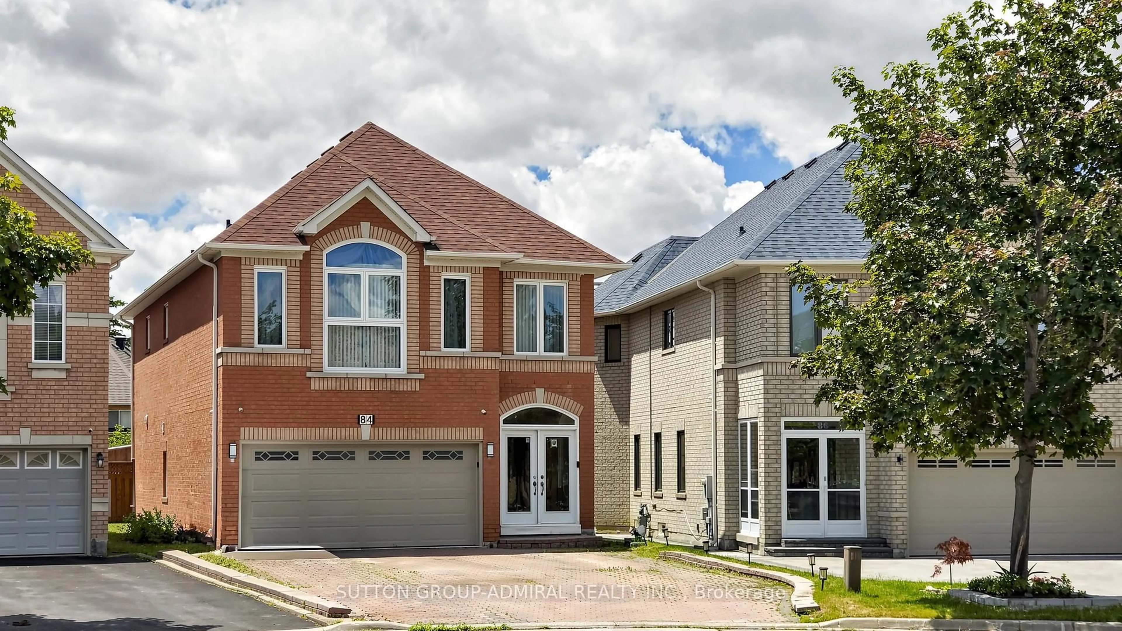Home with brick exterior material, street for 84 Sapphire Dr, Richmond Hill Ontario L4S 2E6