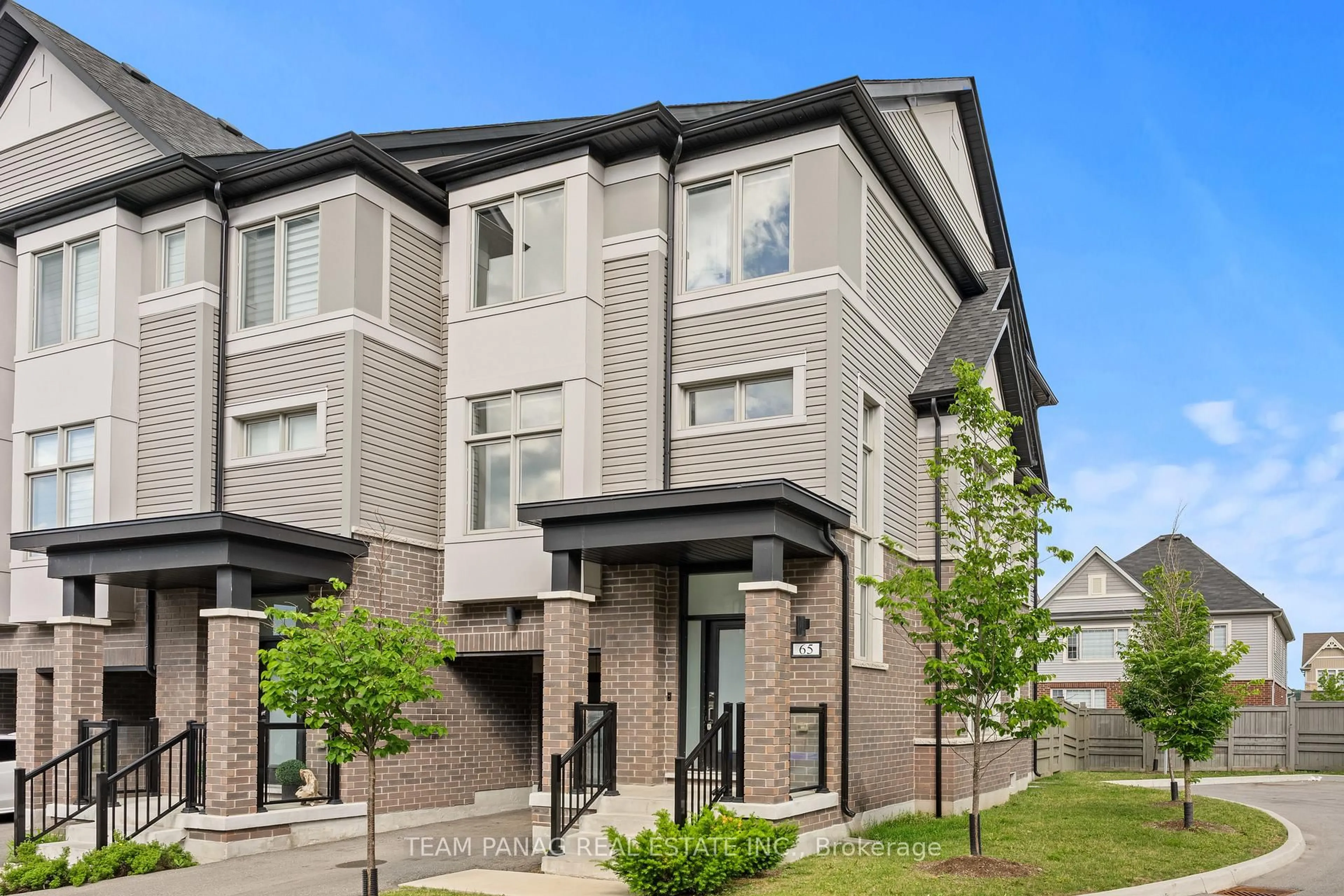 Home with brick exterior material, street for 65 Totten Tr, New Tecumseth Ontario L0G 1W0