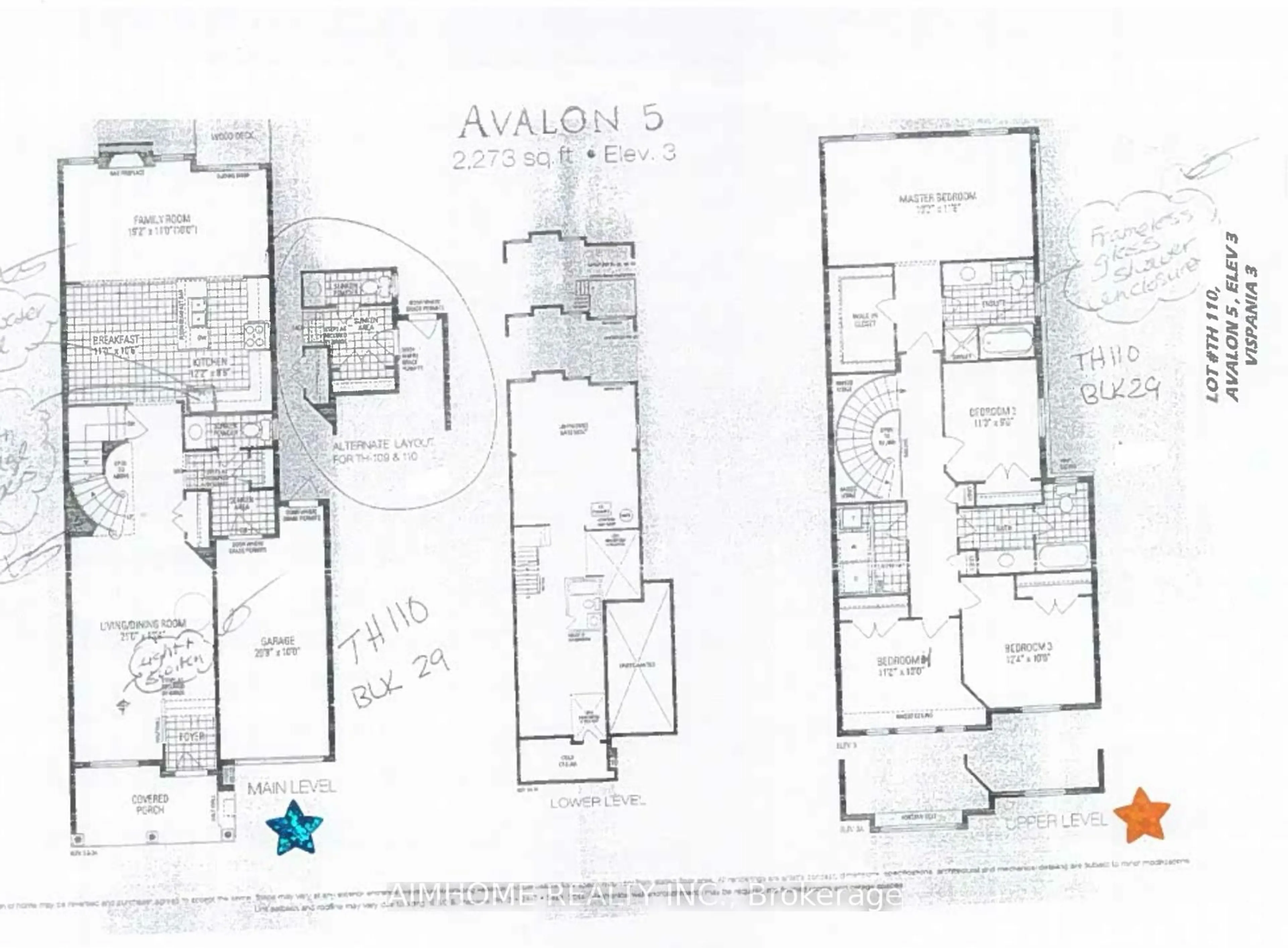Floor plan for 44 Nipigon Ave, Markham Ontario L6C 0X6