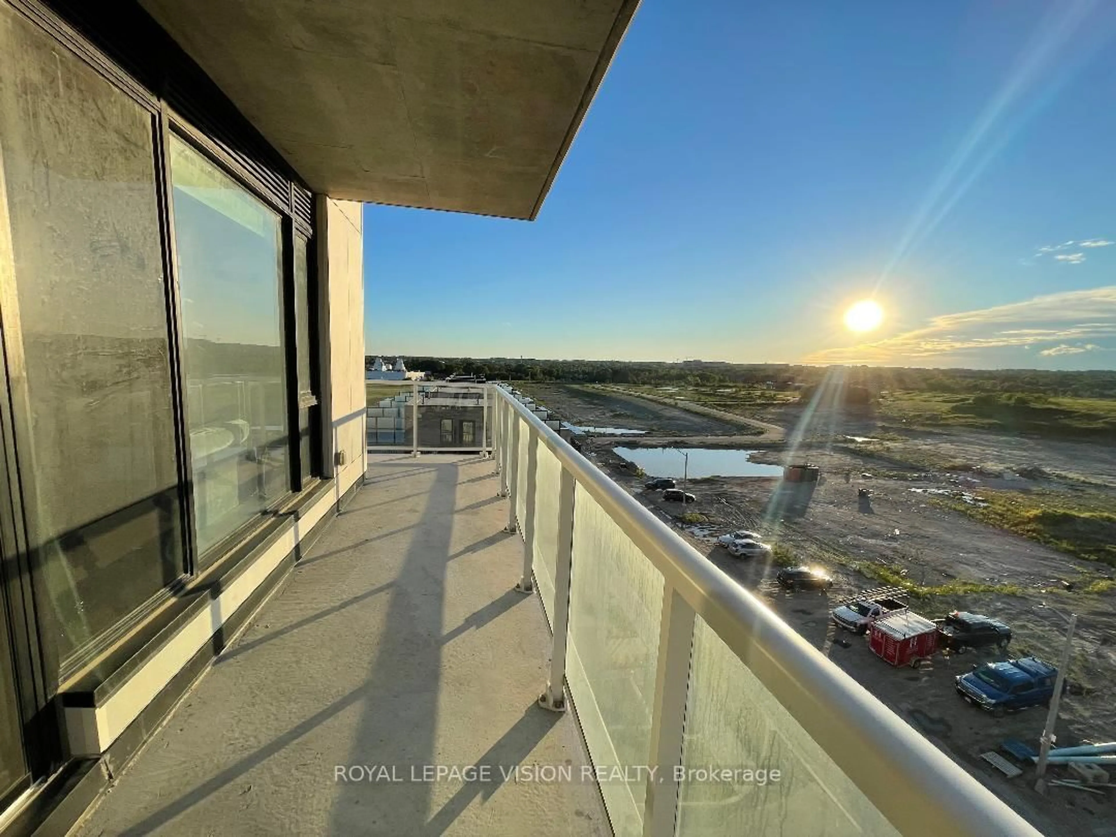 Balcony in the apartment, water/lake/river/ocean view for 2 David Eyer Rd #625, Richmond Hill Ontario L4S 0N6