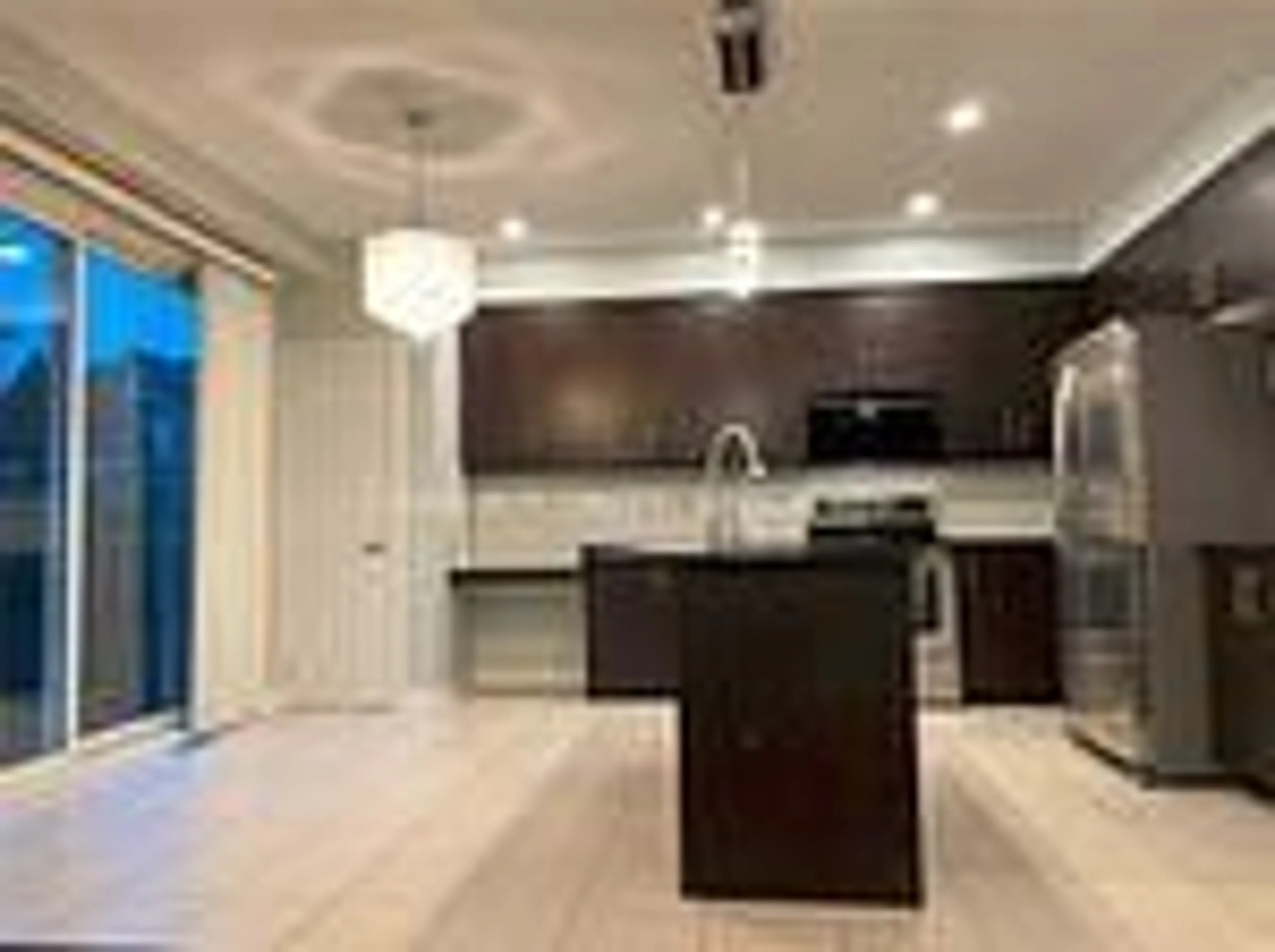 Open concept kitchen, ceramic/tile floor for 220 Hazelton Ave, Markham Ontario L6C 0L9