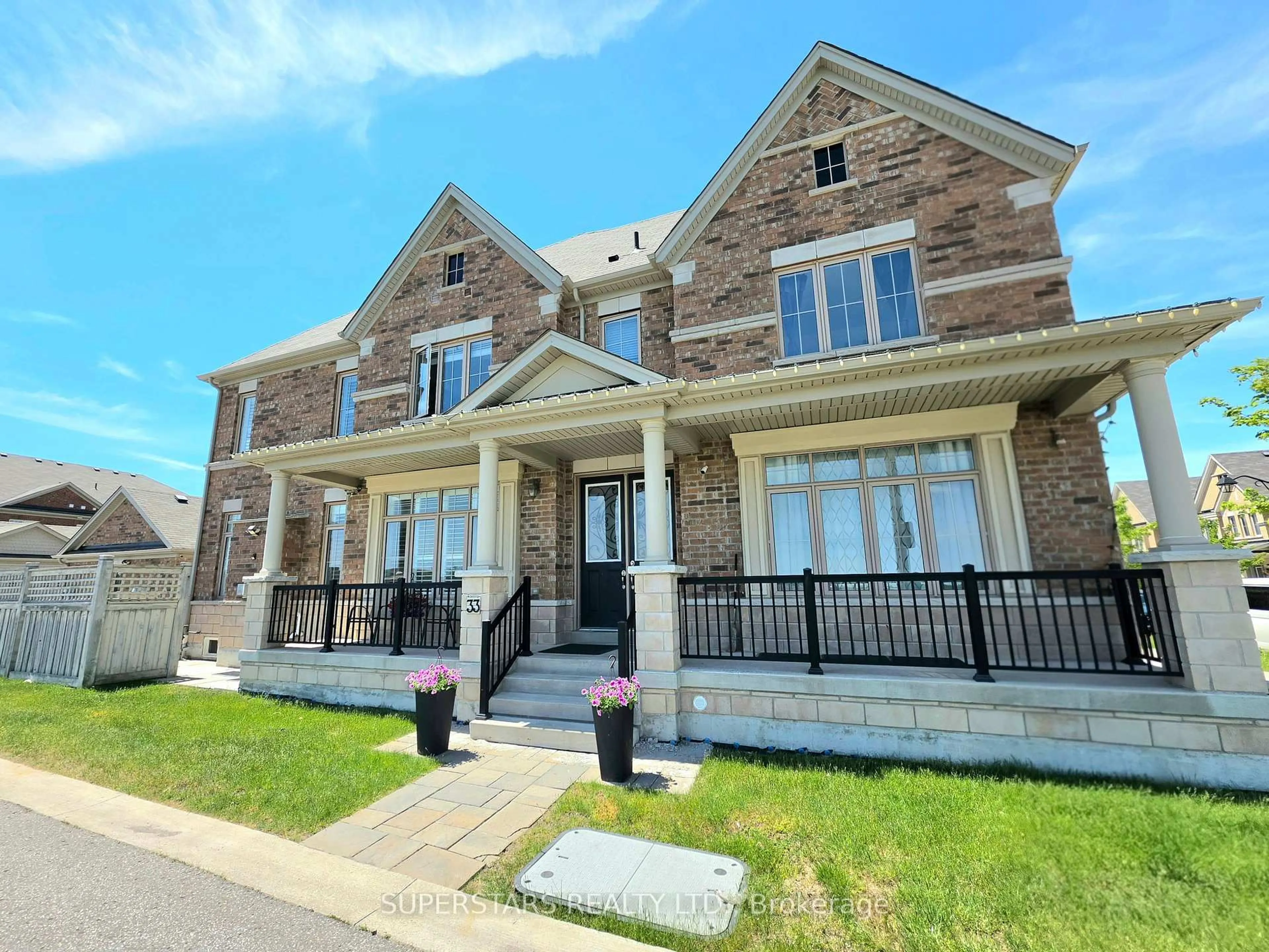 Home with brick exterior material, unknown for 33 Tilbury Gate, Markham Ontario L6B 1M5