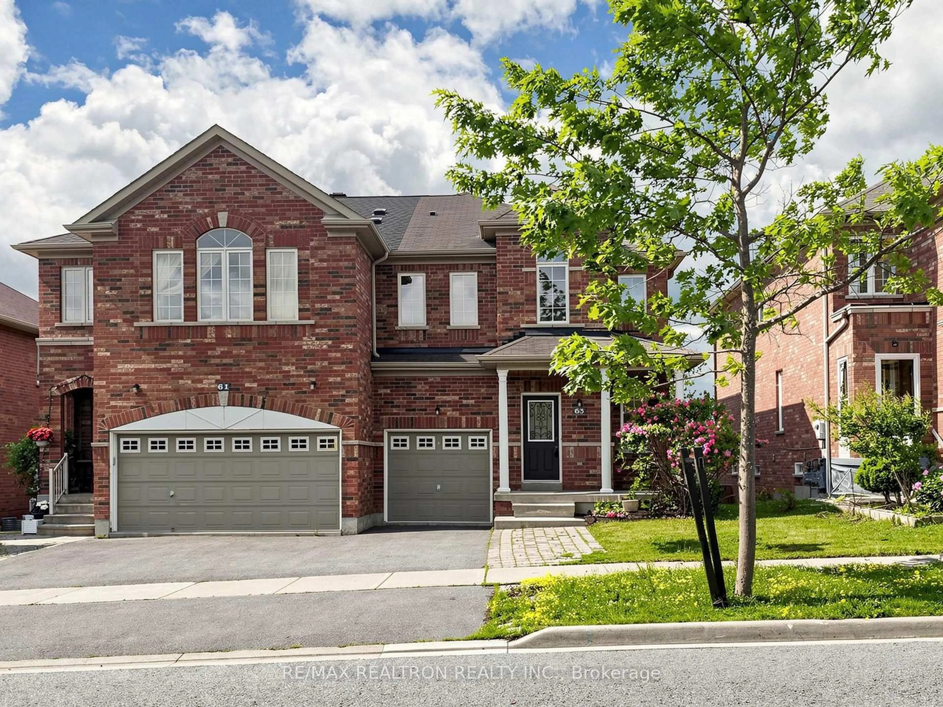 Home with brick exterior material, street for 63 Aikenhead Ave, Richmond Hill Ontario L4S 0C4