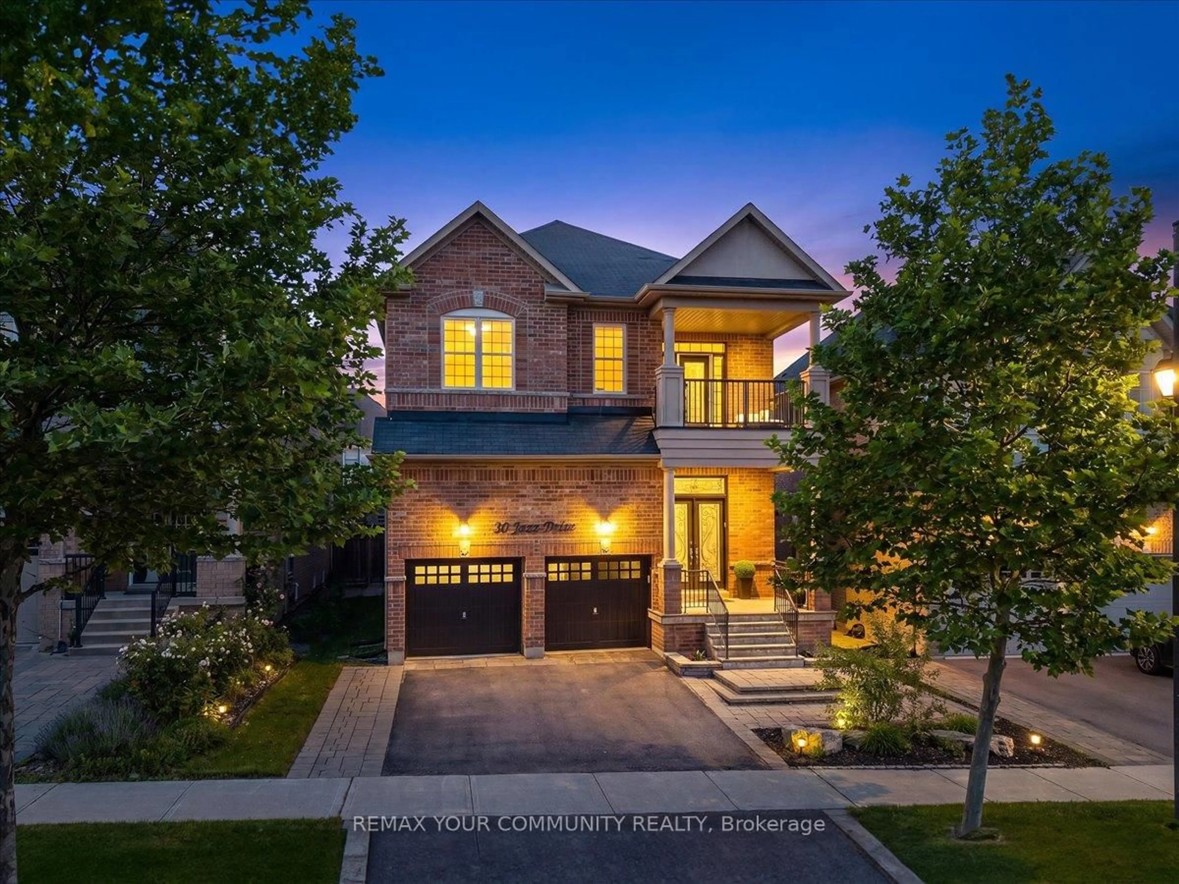 Home with brick exterior material, street for 30 Jazz Dr, Vaughan Ontario L6A 4H4
