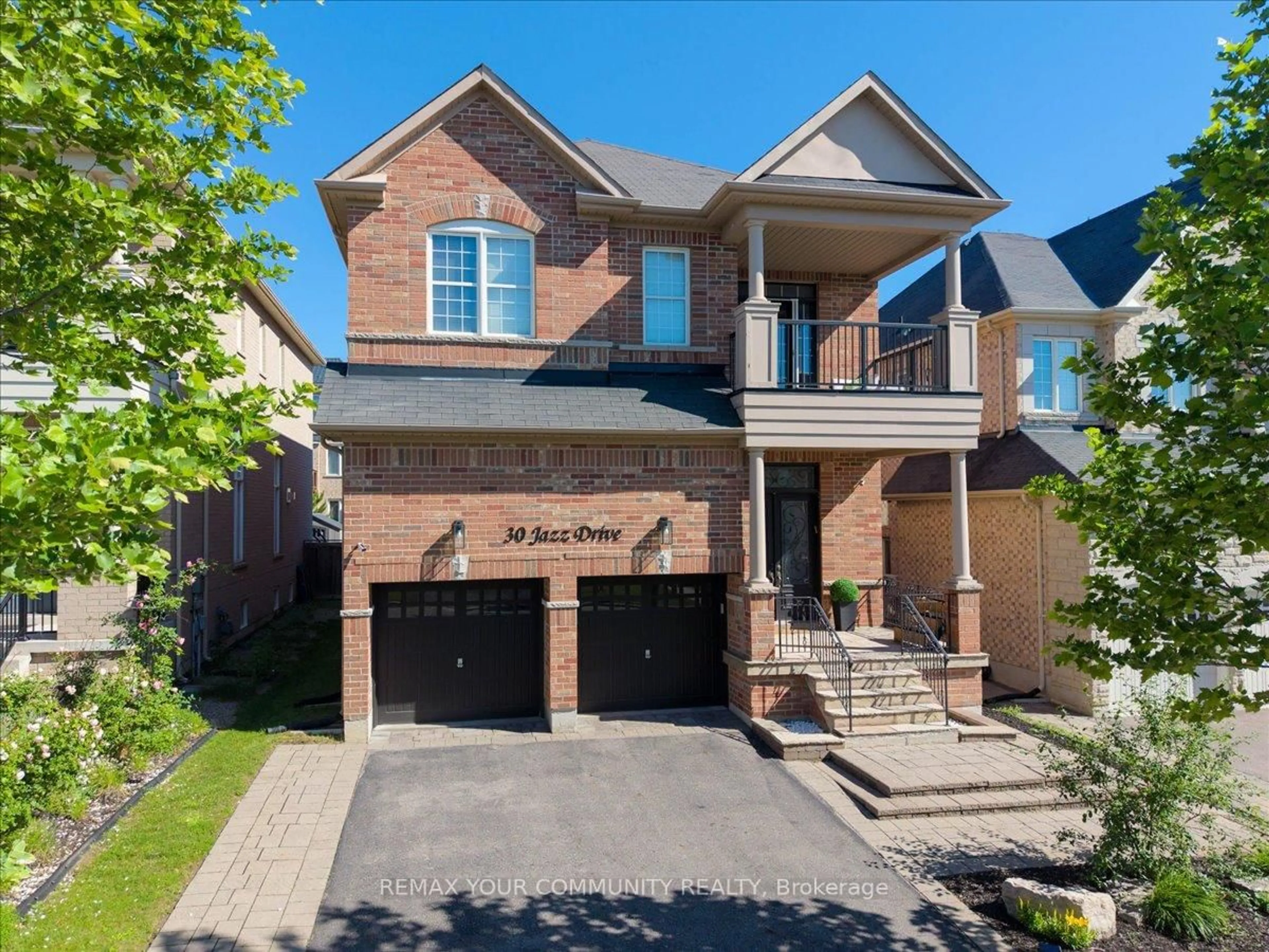 Home with brick exterior material, street for 30 Jazz Dr, Vaughan Ontario L6A 4H4