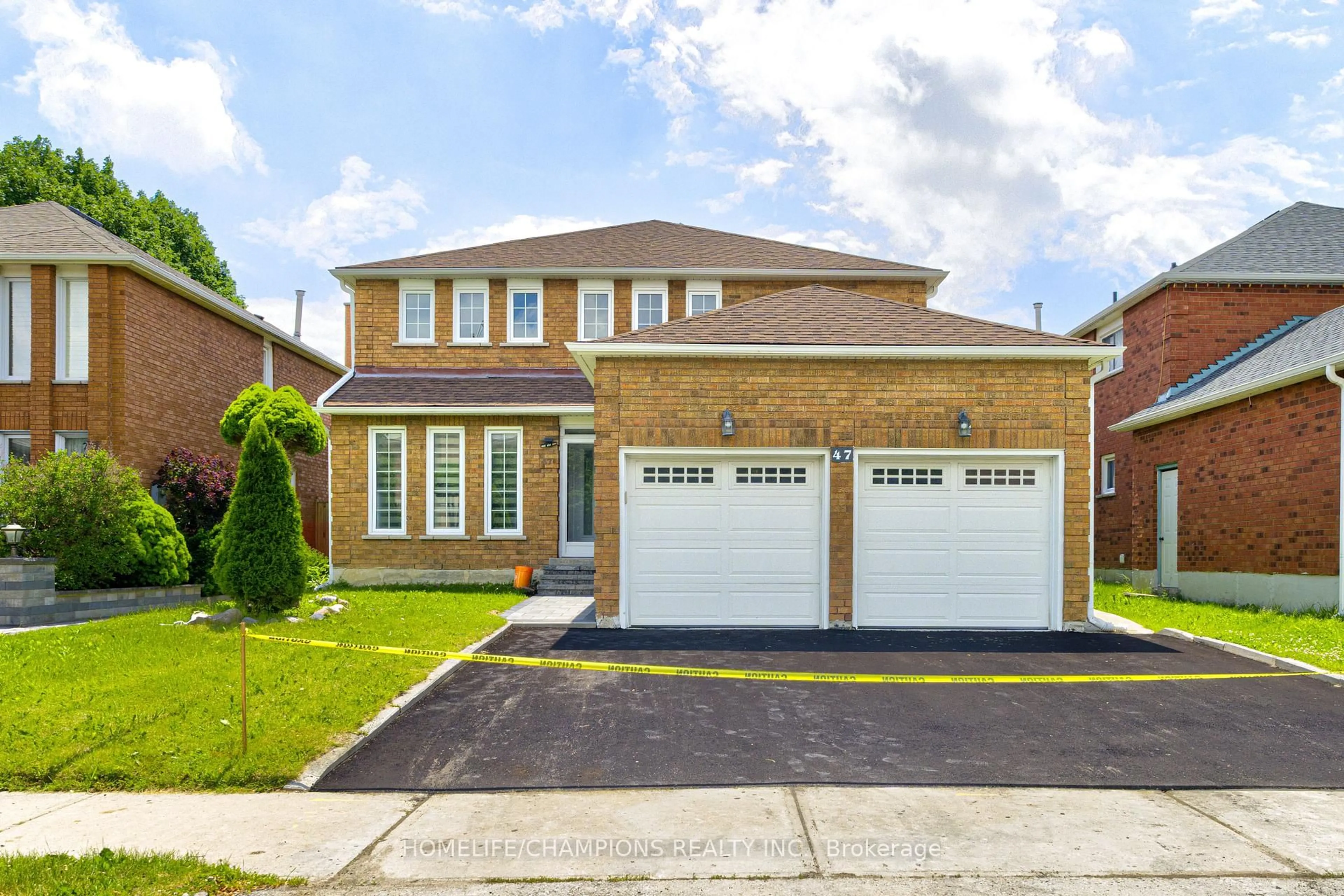 Home with brick exterior material, street for 47 Randall Ave, Markham Ontario L3S 1H9