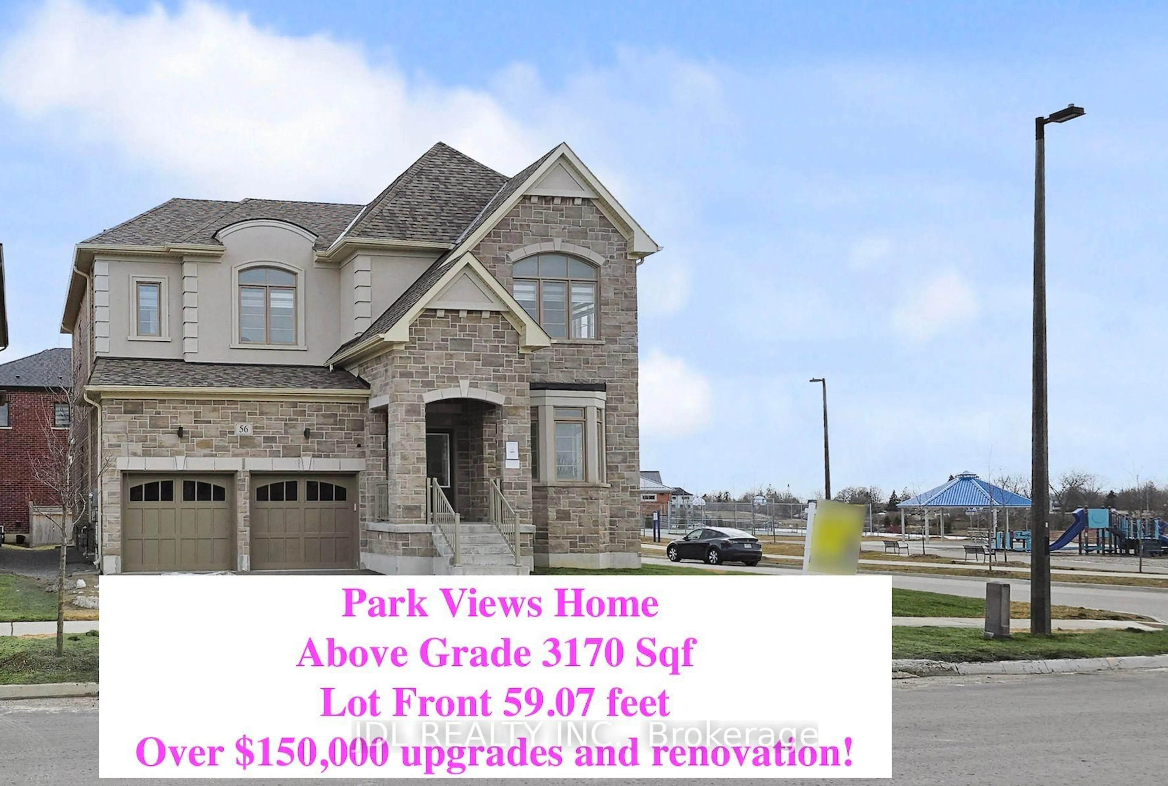 Home with brick exterior material, unknown for 56 Connell Dr, Georgina Ontario L4P 0J5