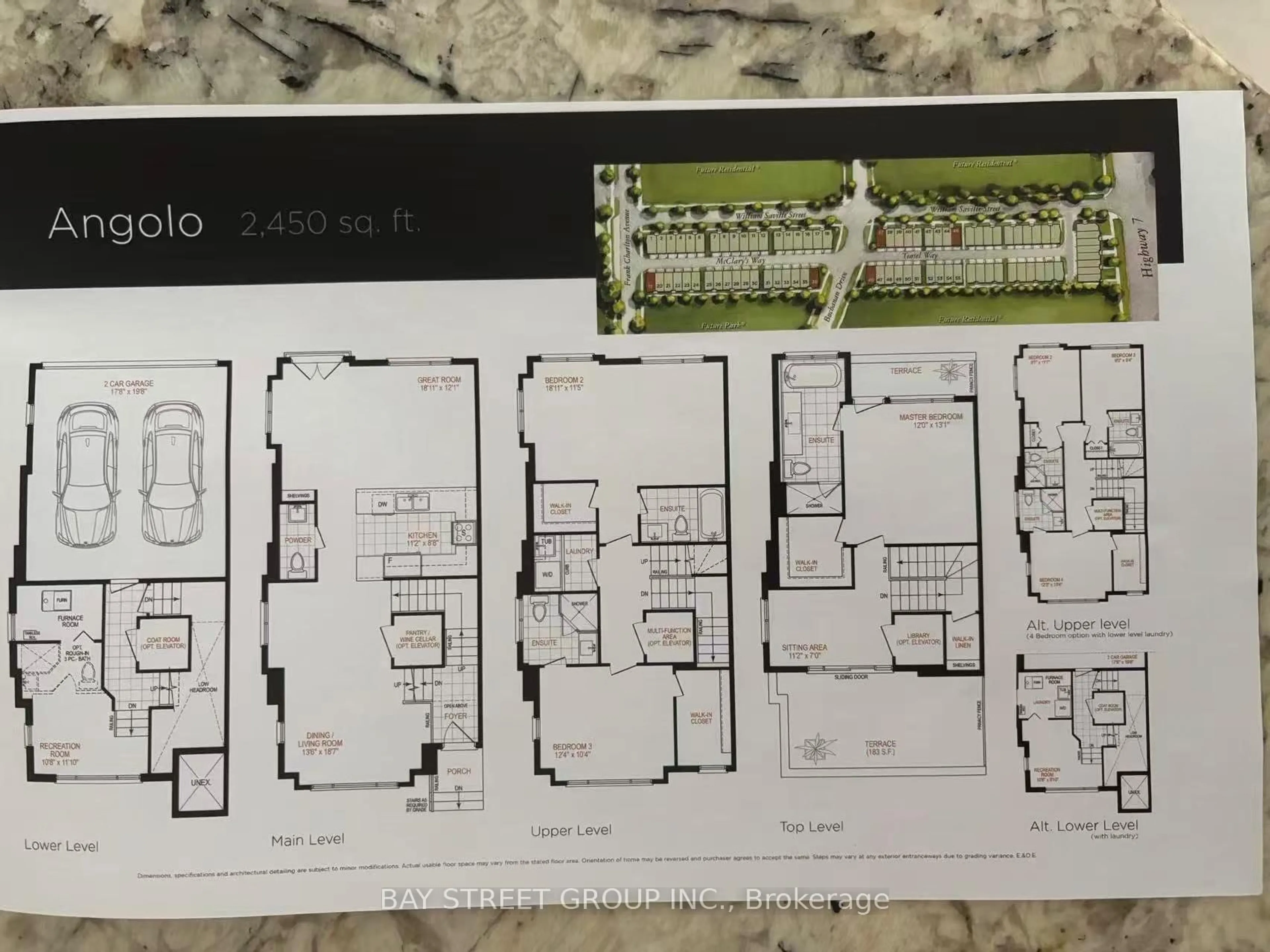 Floor plan for 6 Teasel Way, Markham Ontario L3R 9S3