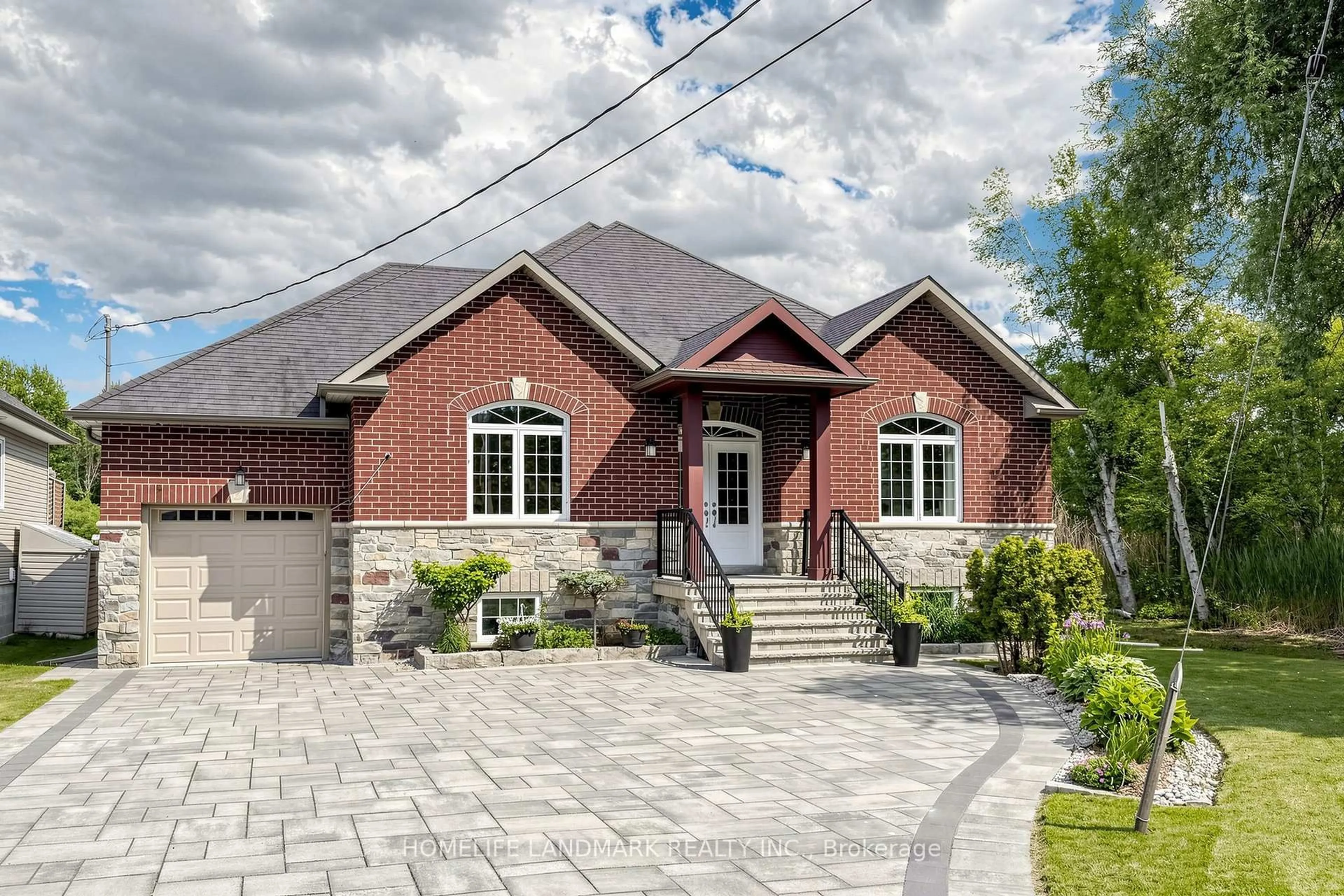 Home with brick exterior material, street for 61 Irving Dr, Georgina Ontario L0E 1N0