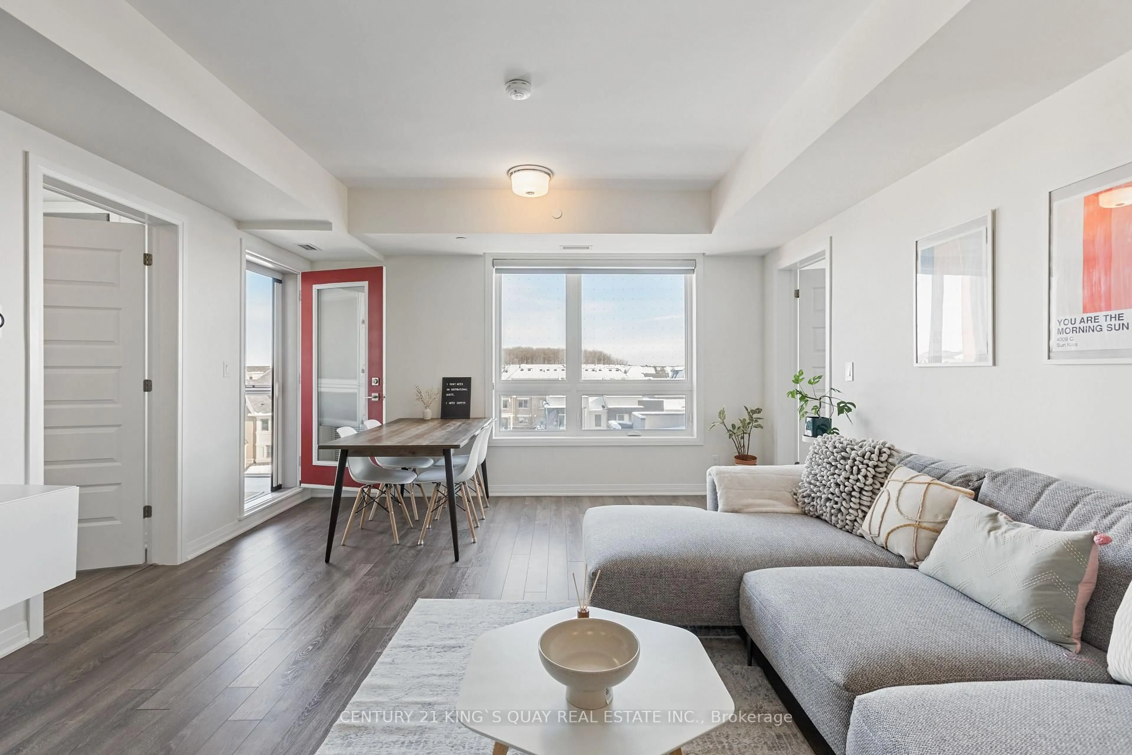 Living room with furniture, unknown for 58 Adam Sellers St #503, Markham Ontario L6B 1P5