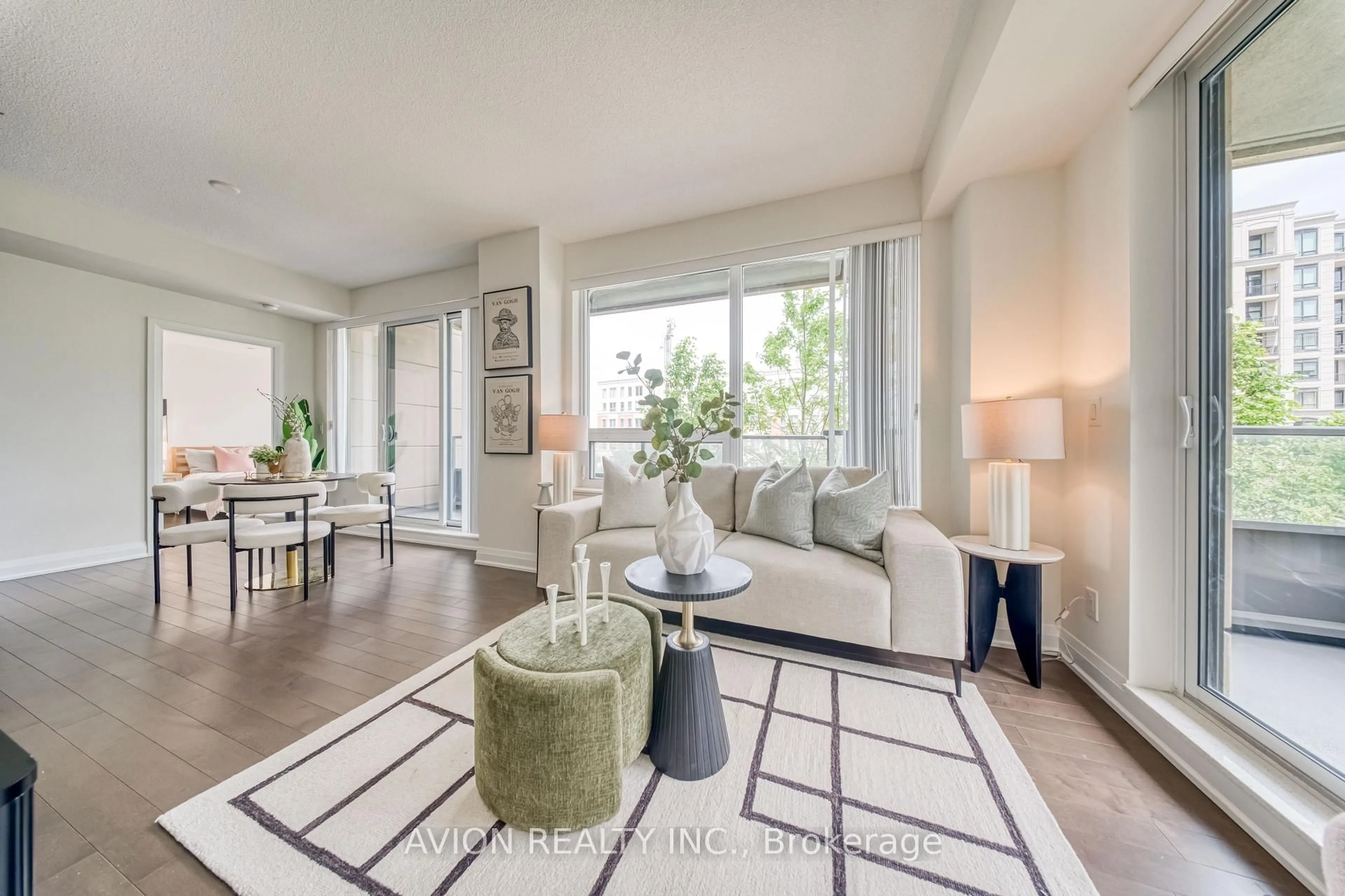Living room with furniture, unknown for 28 Uptown Dr #217, Markham Ontario L3R 5M8