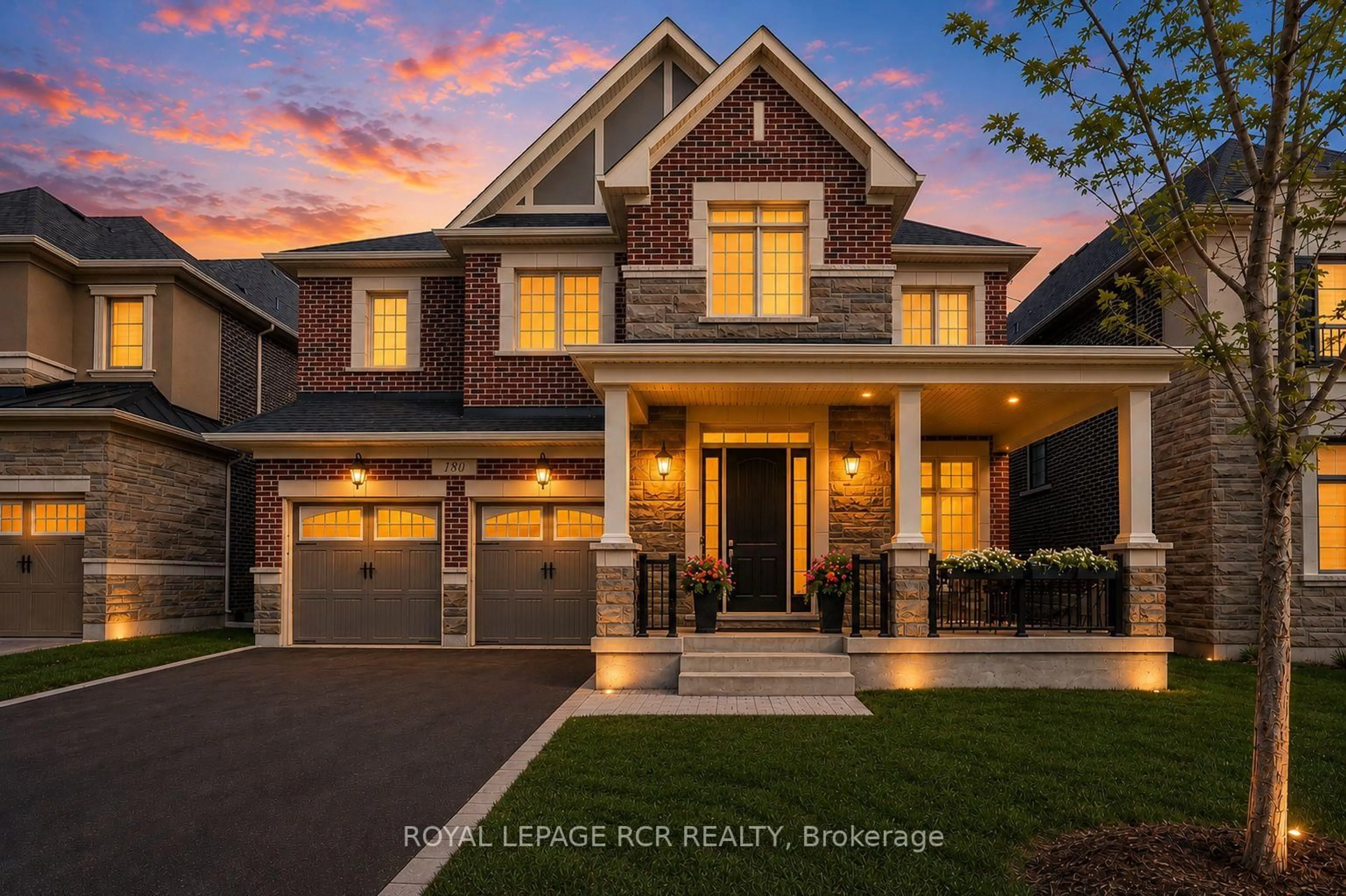 Home with brick exterior material, street for 180 Klein Mills Rd, Vaughan Ontario L4H 4W4