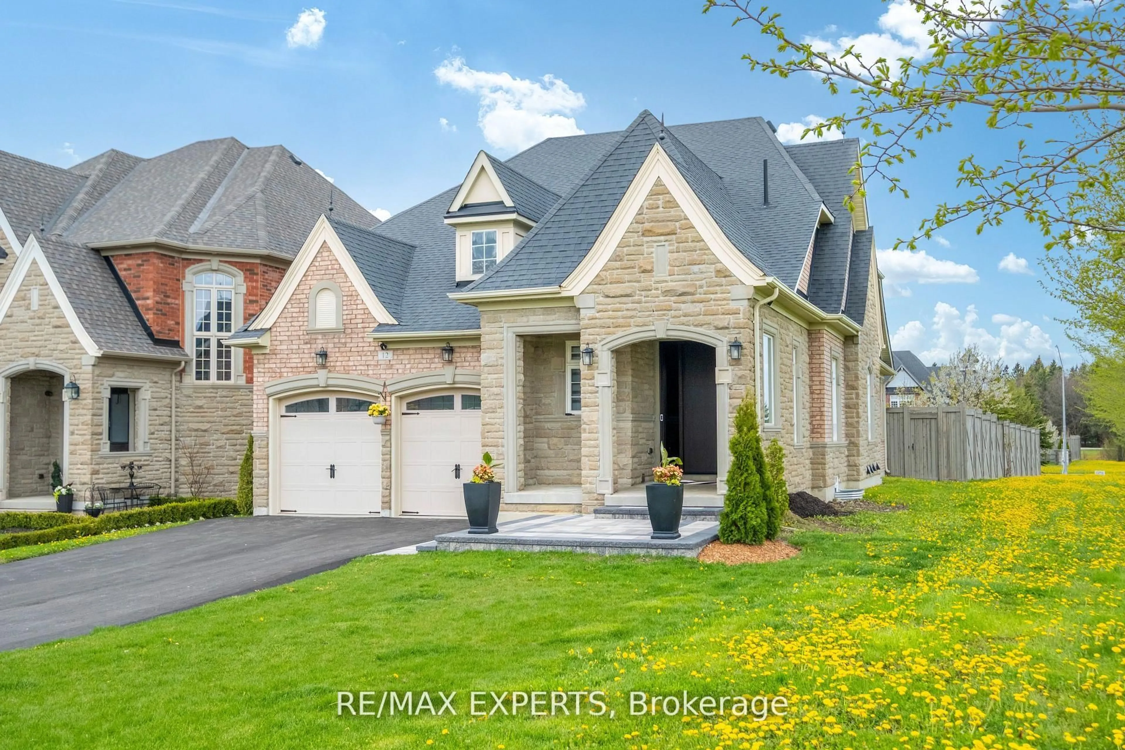 Home with brick exterior material, street for 12 Valley Point Cres, King Ontario L7B 0B7