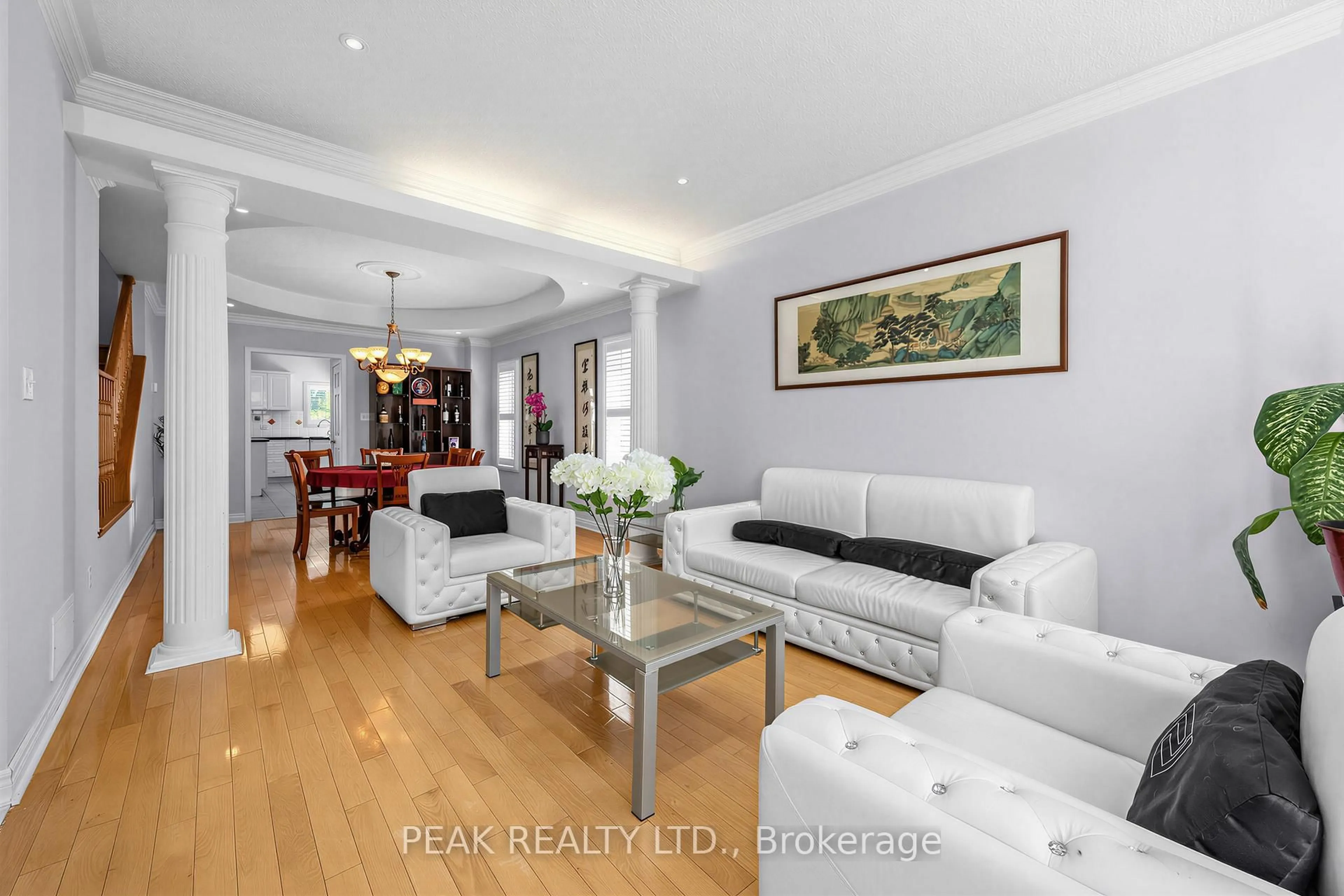 Living room with furniture, unknown for 66 Hollylane Dr, Markham Ontario L6C 2J9