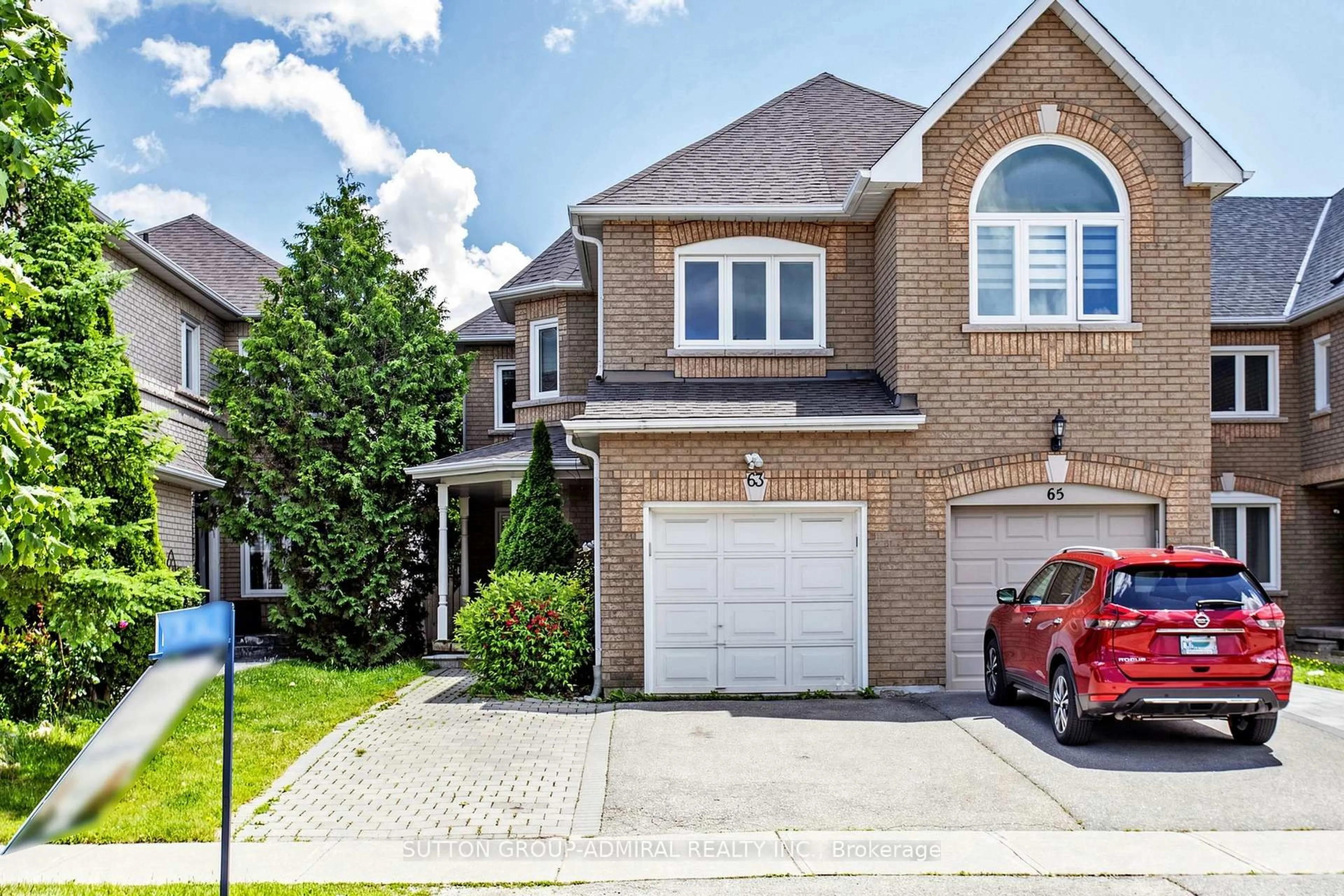 Home with brick exterior material, street for 63 Katerina Ave, Vaughan Ontario L4J 8H5