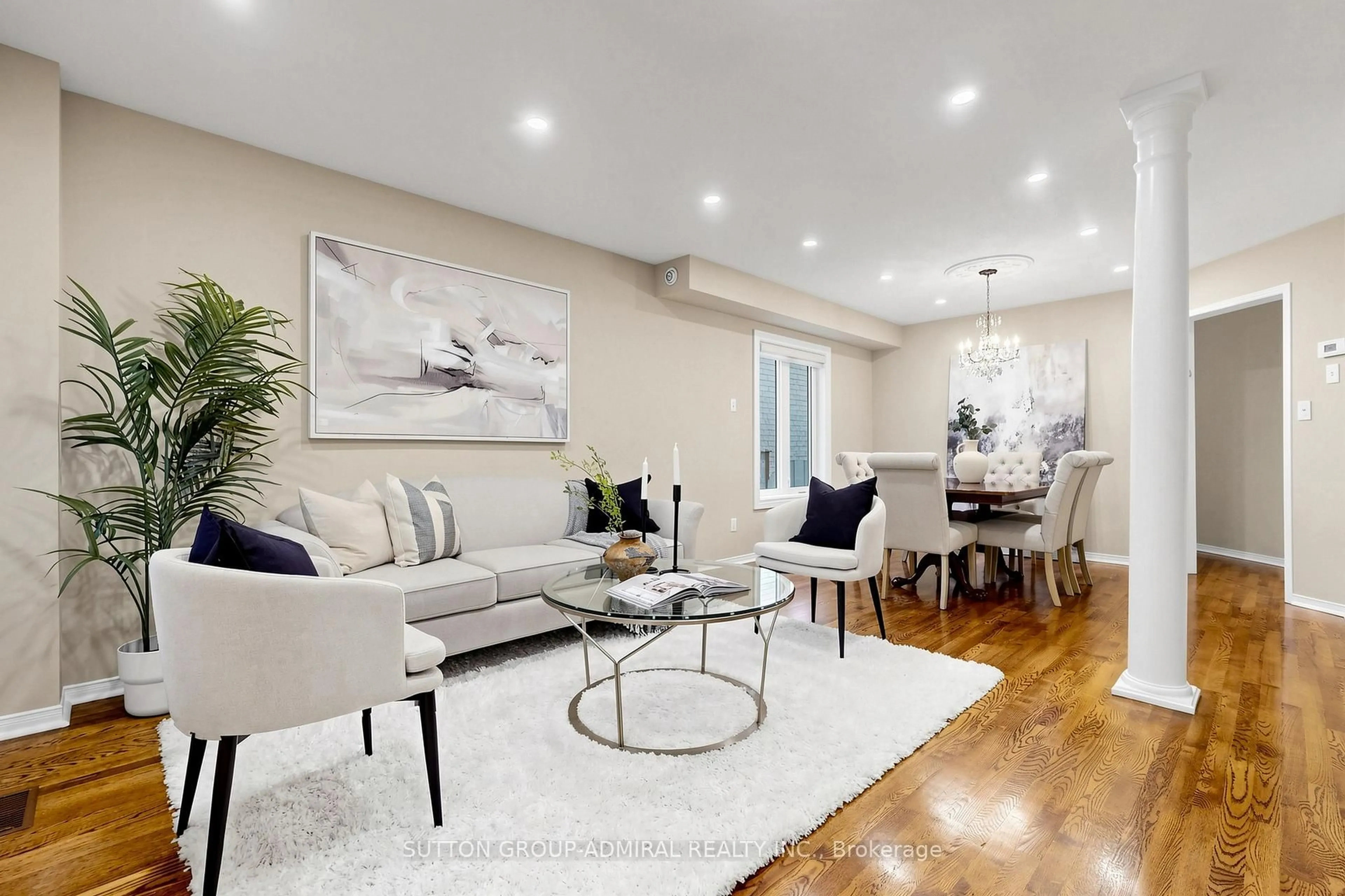 Living room with furniture, unknown for 63 Katerina Ave, Vaughan Ontario L4J 8H5