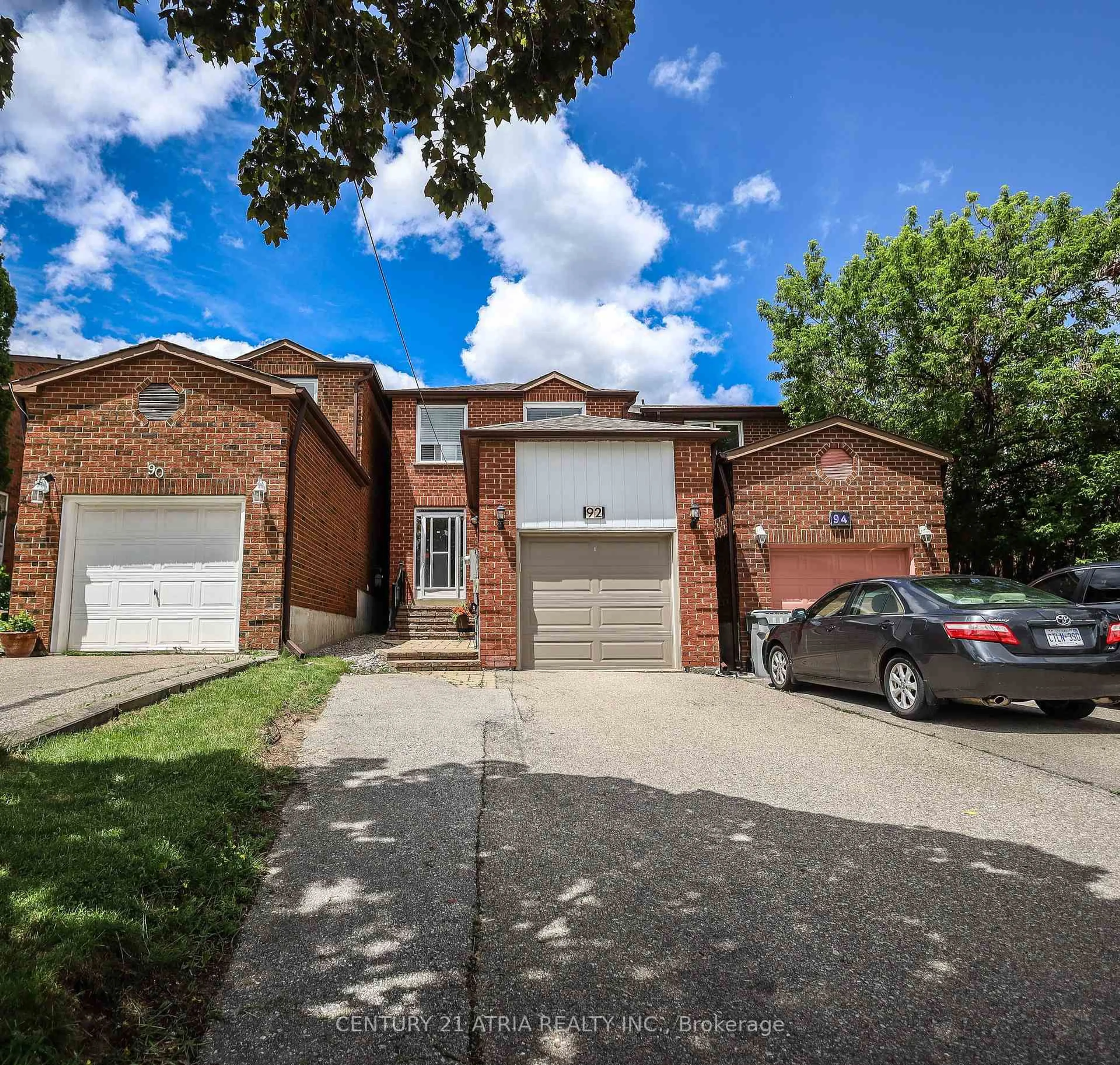 Home with brick exterior material, street for 92 Rejane Cres, Vaughan Ontario L4J 5A4