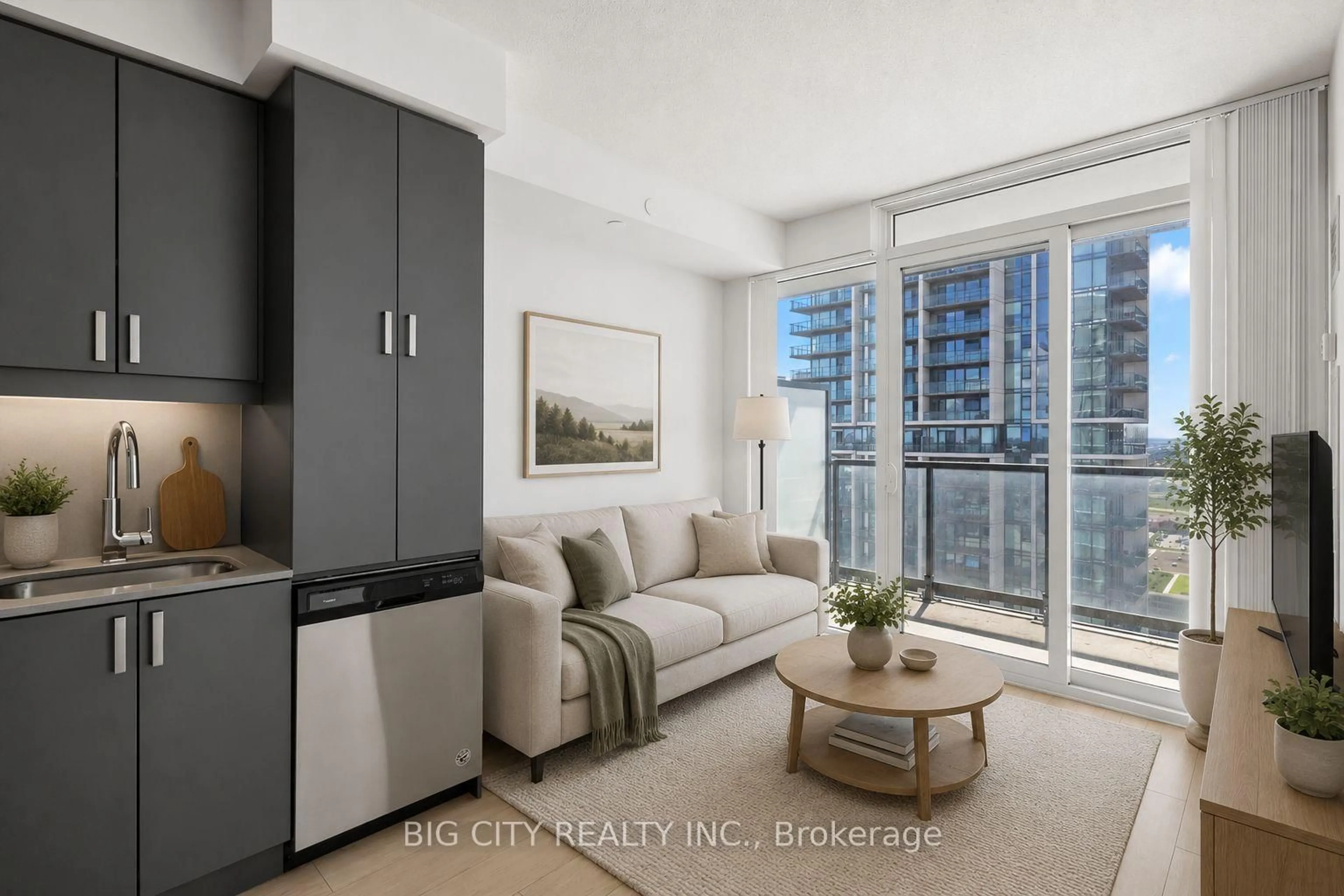 Living room with furniture, unknown for 7895 Jane St #3211, Vaughan Ontario L4K 2M7