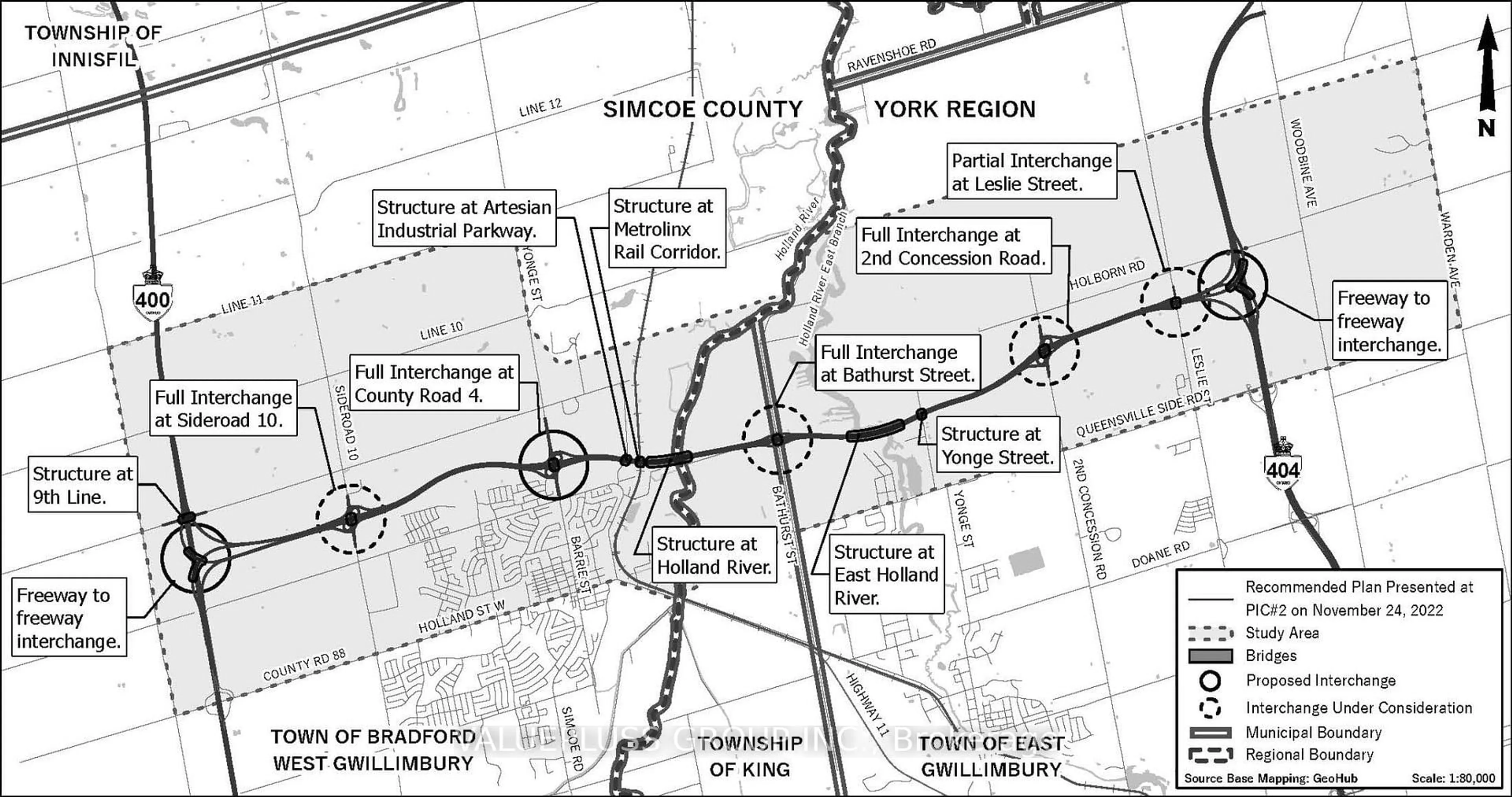 Picture of a map for 6 Bill Guy Dr, Georgina Ontario L4P 0H9