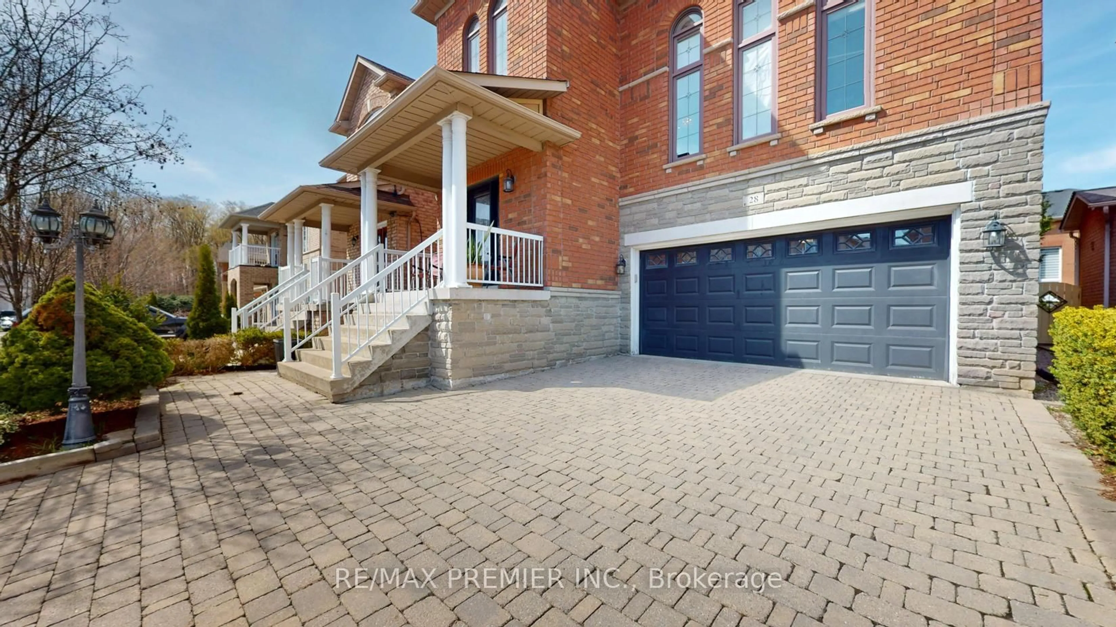 Home with brick exterior material, street for 28 Osprey Dr, Vaughan Ontario L4H 1Y2