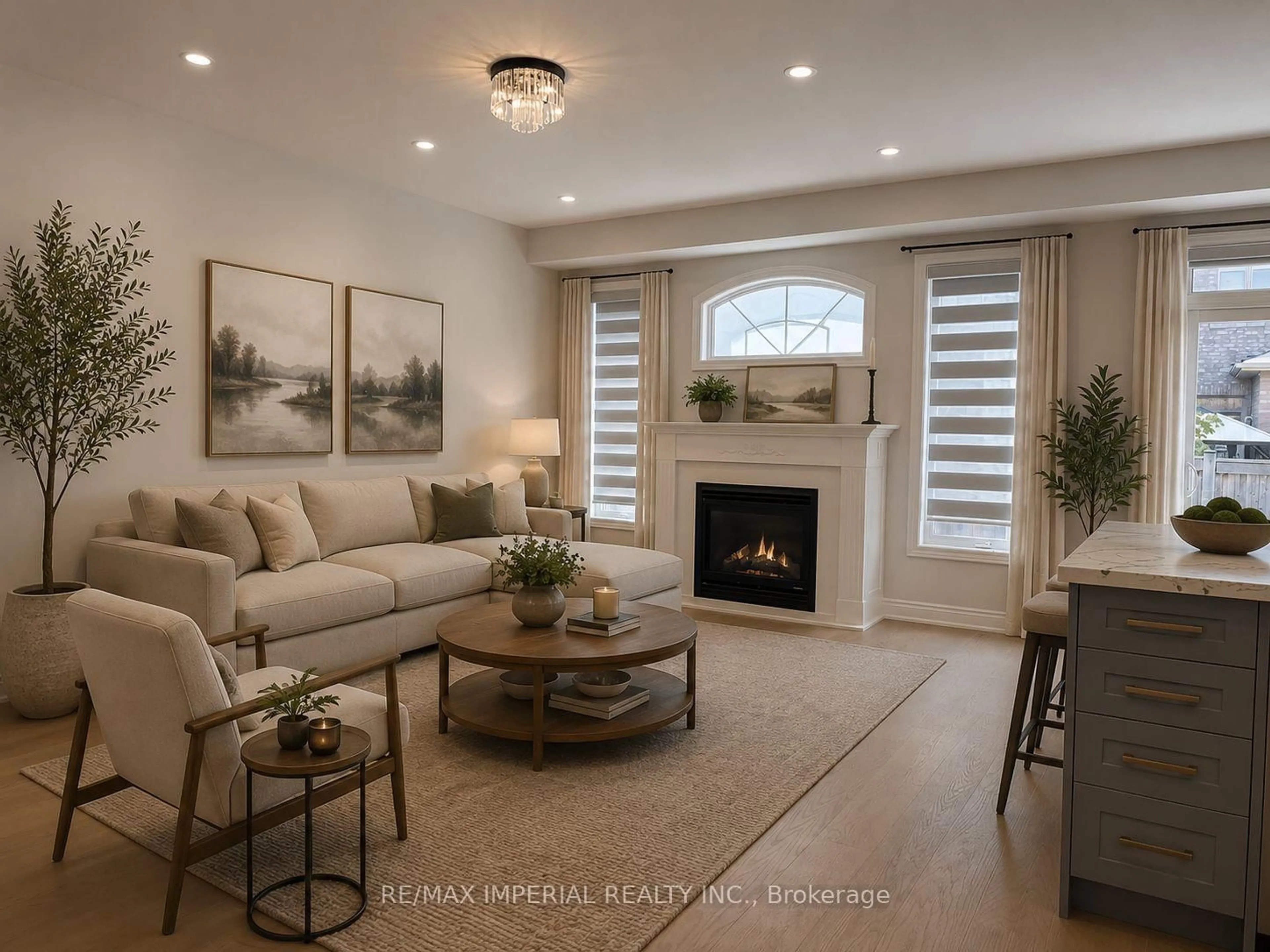 Living room with furniture, unknown for 58 Betony Dr, Richmond Hill Ontario L4E 0V6