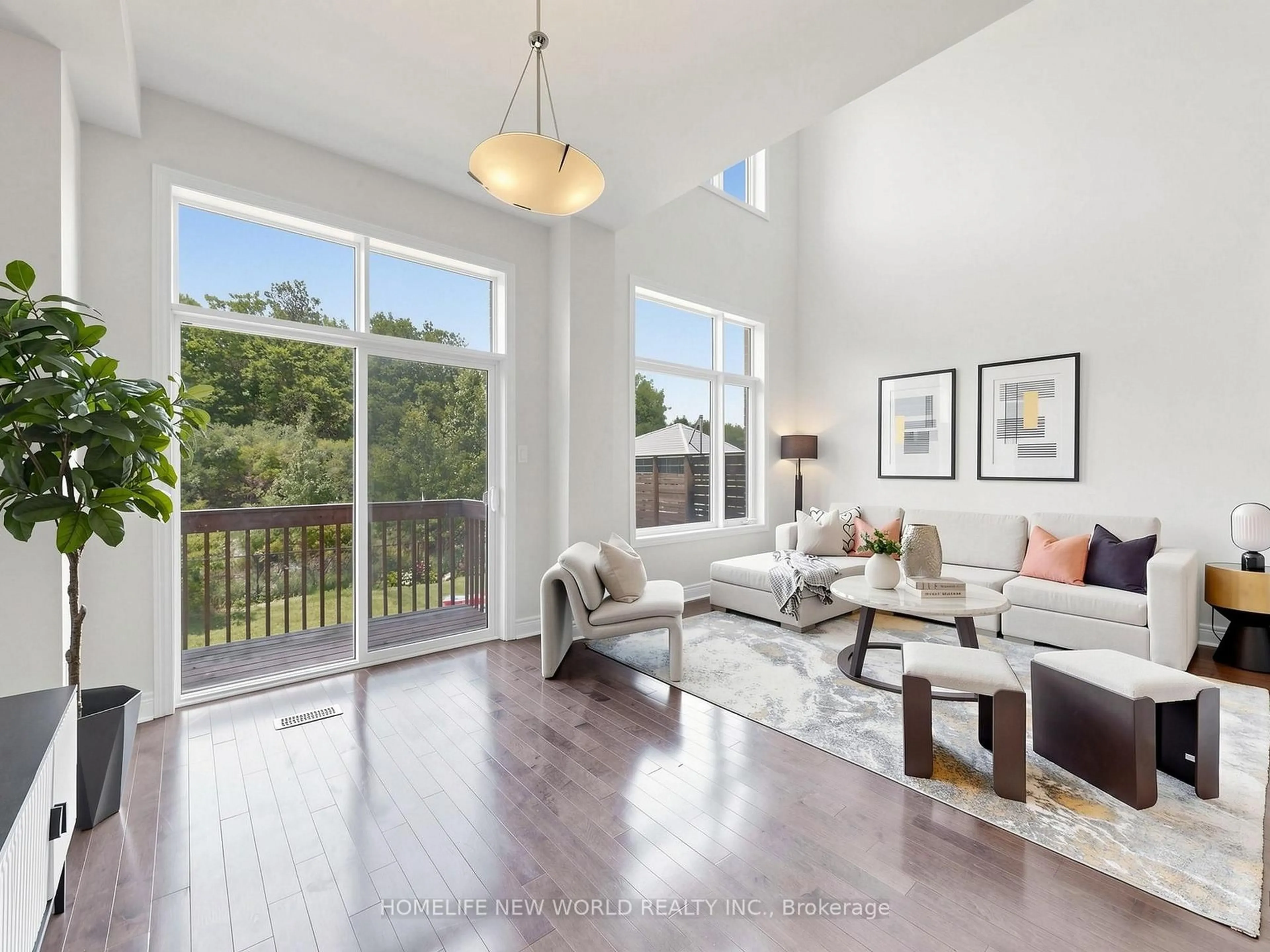 Living room with furniture, unknown for 590 Marc Santi Blvd, Vaughan Ontario L6Z 4Z8