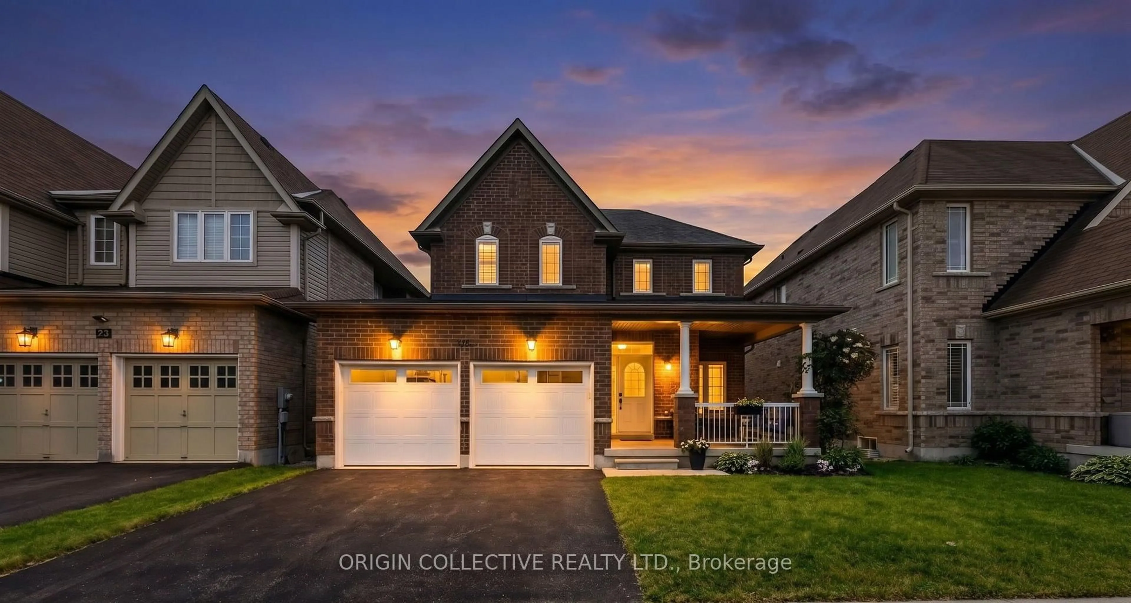 Home with brick exterior material, street for 31 Bud Leggett Cres, Georgina Ontario L4P 0B7