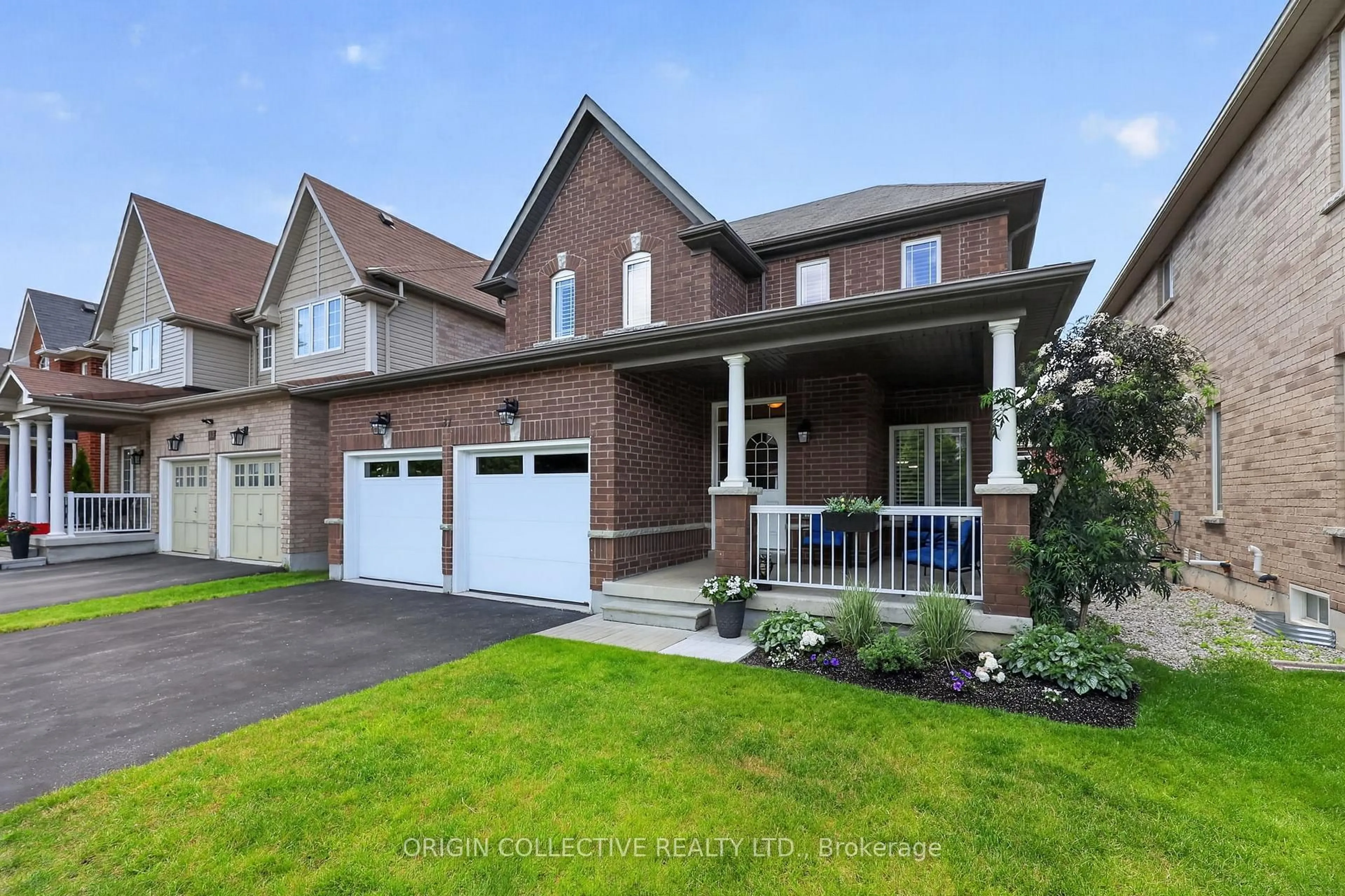 Home with brick exterior material, street for 31 Bud Leggett Cres, Georgina Ontario L4P 0B7