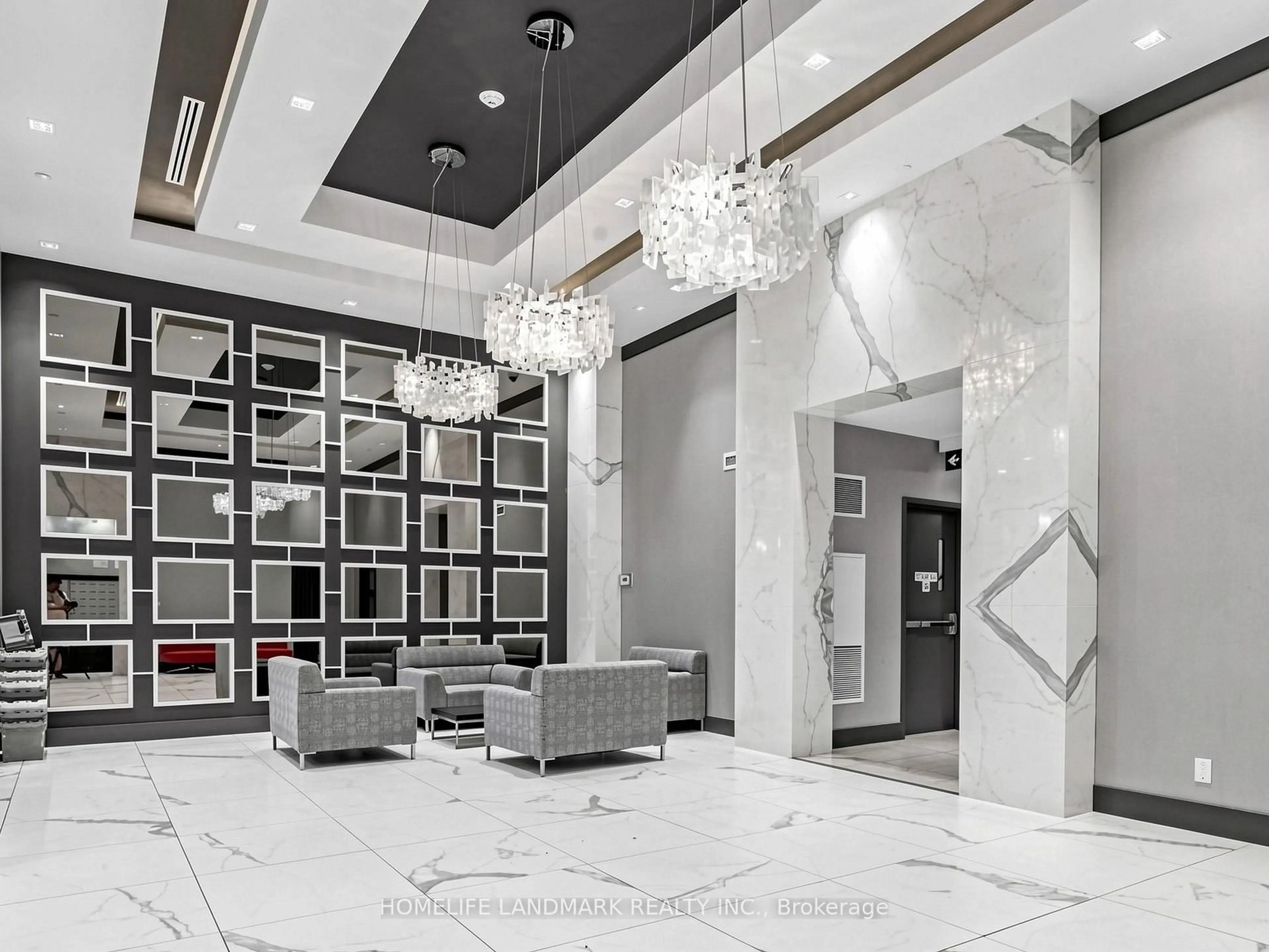 Lobby for 3700 Highway 7 Rd #2212, Vaughan Ontario L4L 0G8