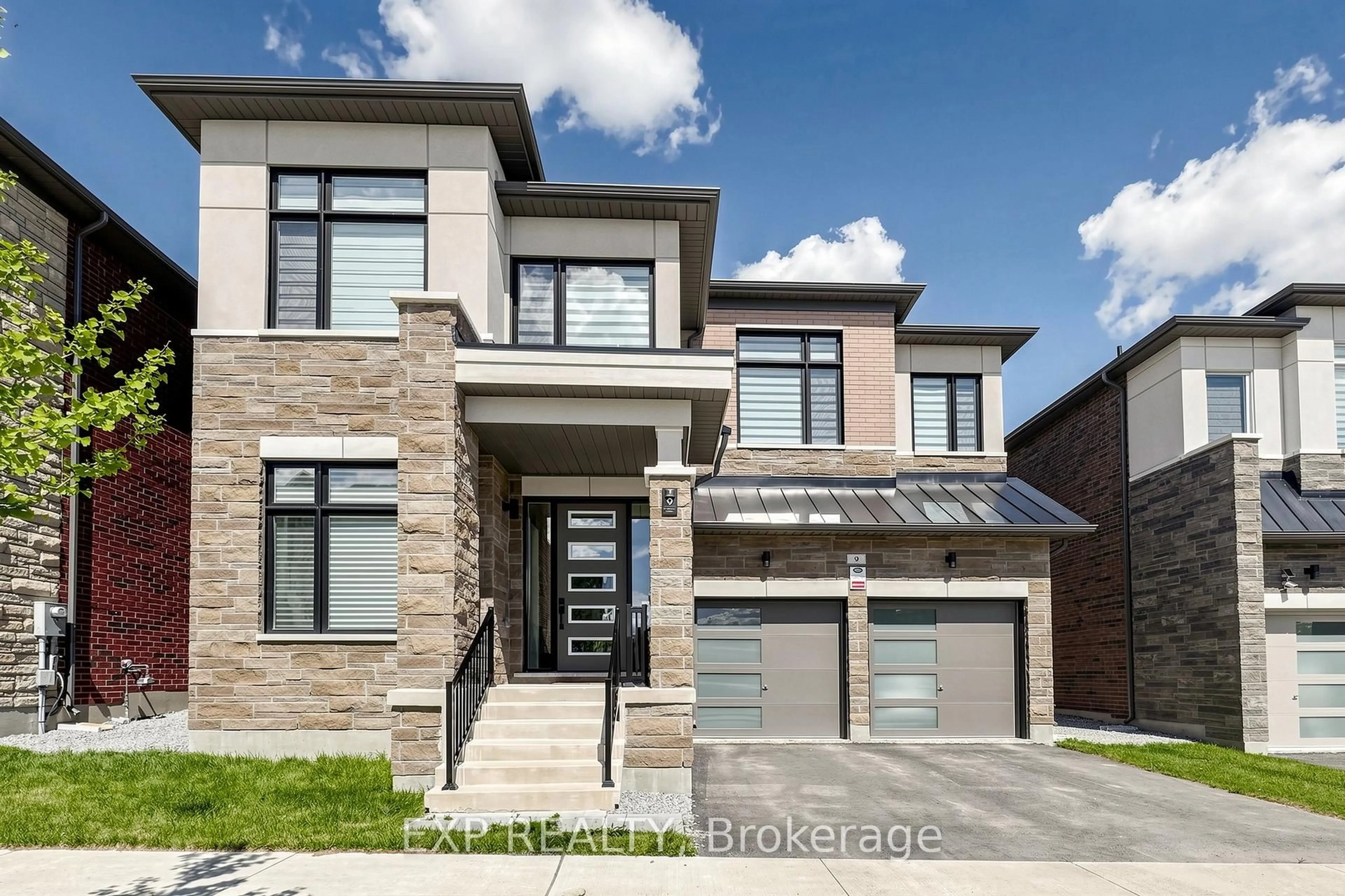 Home with brick exterior material, street for 9 Backhouse Dr, Richmond Hill Ontario L4E 1M8