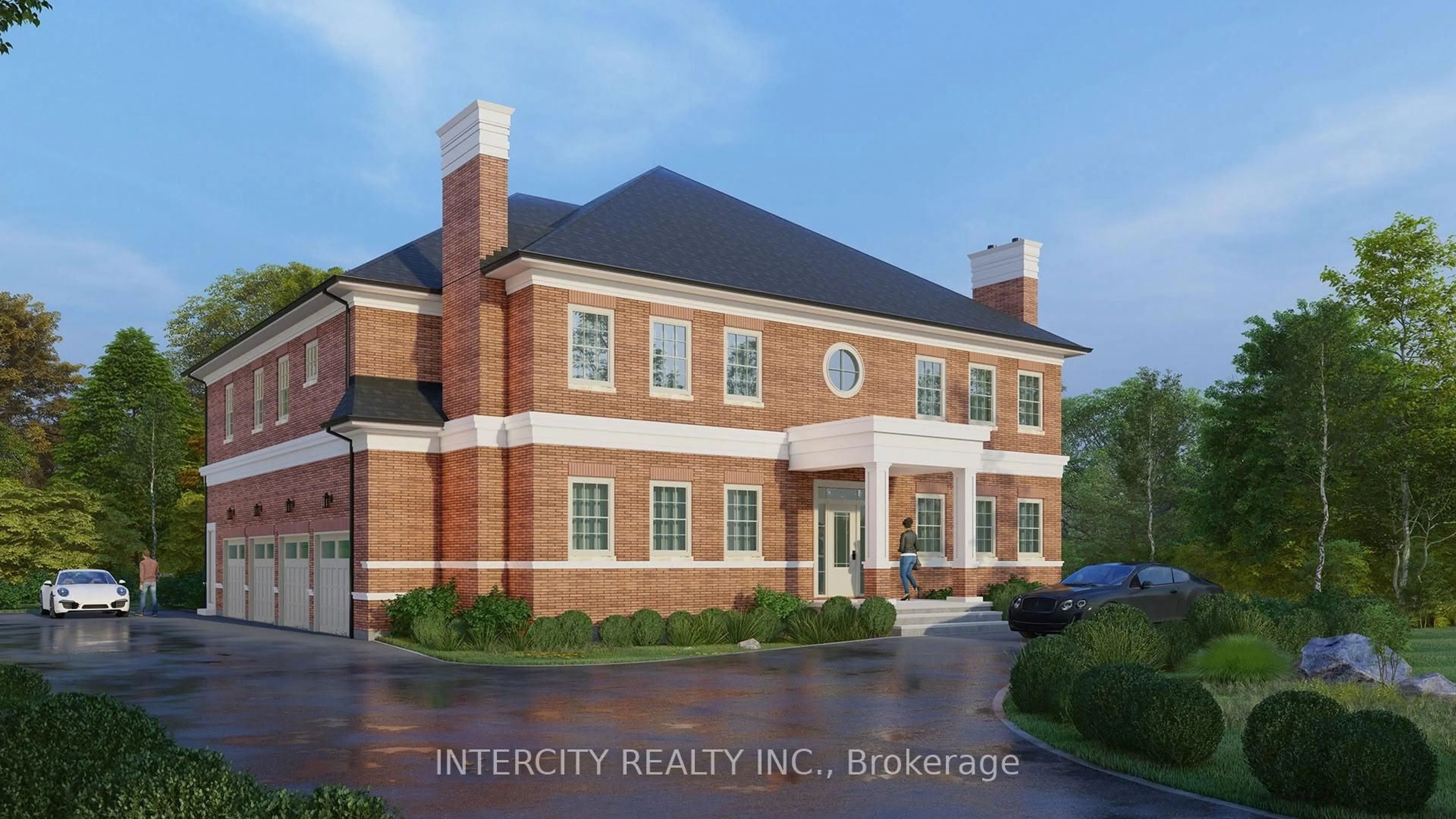 Home with brick exterior material, building for 717 Nashville Rd, Vaughan Ontario L0J 1C0