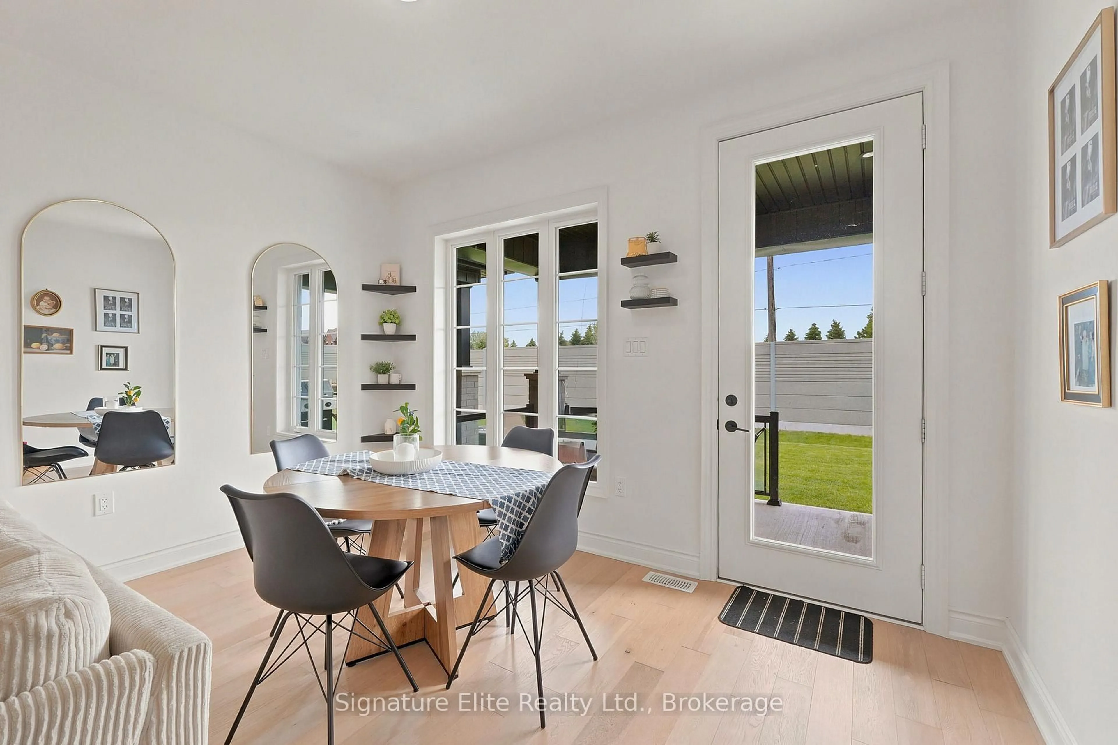 Dining room, ceramic/tile floor for 12 Kiernan Cres, New Tecumseth Ontario L9R 0V4