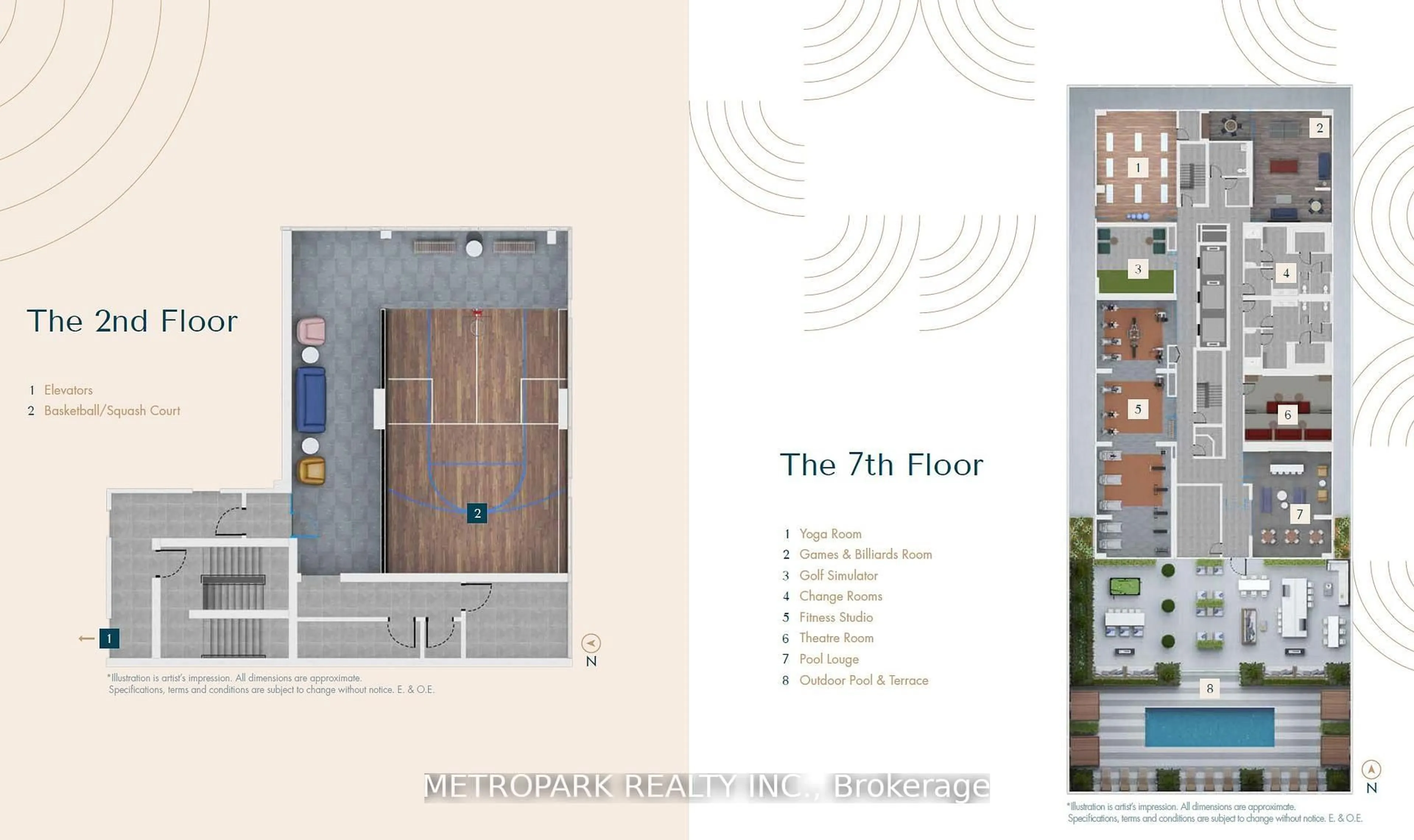 Indoor foyer for 27 Korda Gate #1202, Vaughan Ontario L4K 0P6