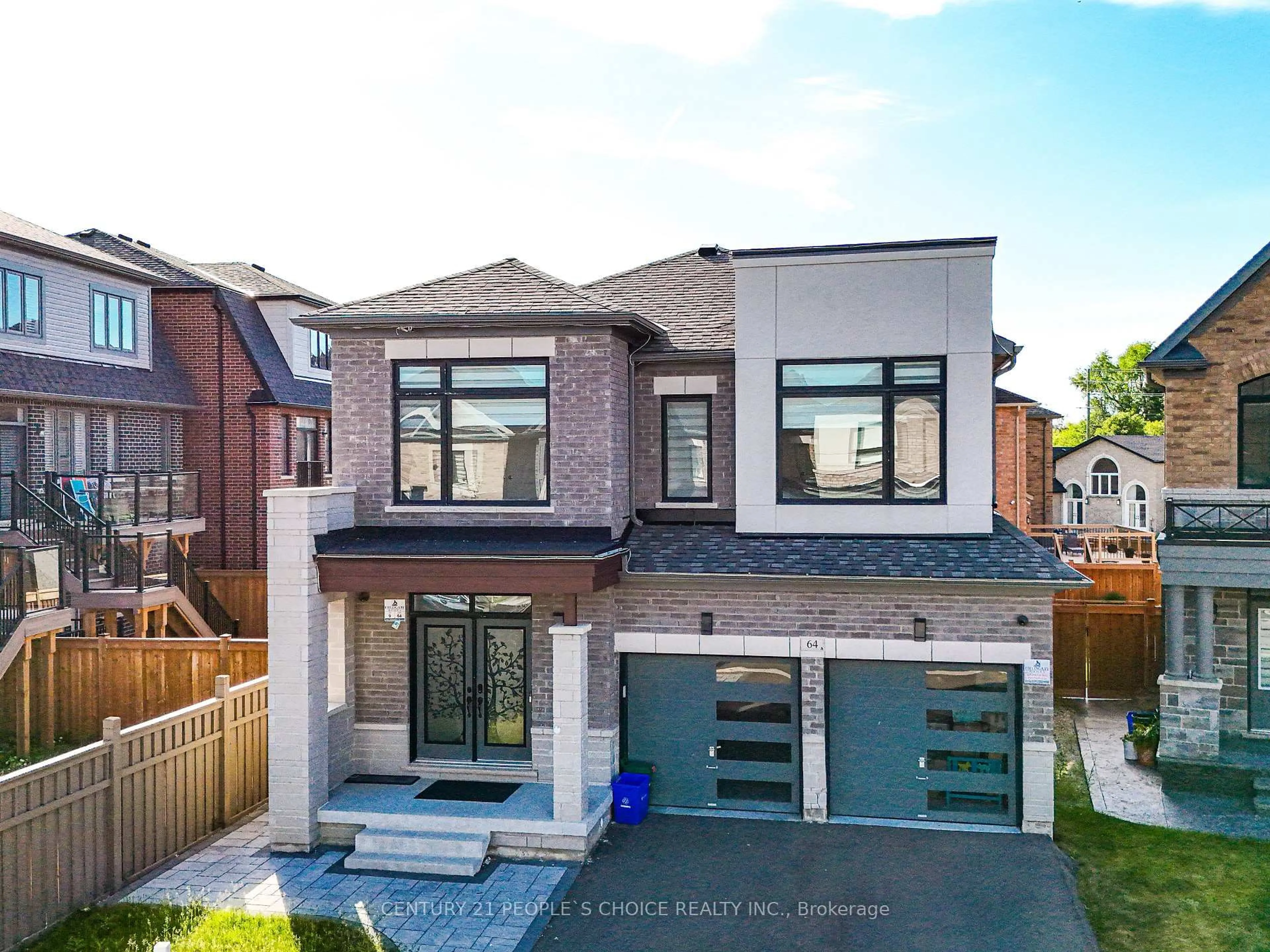 Home with brick exterior material, street for 64 Coldwell Bay Circ, Vaughan Ontario L4H 5E9