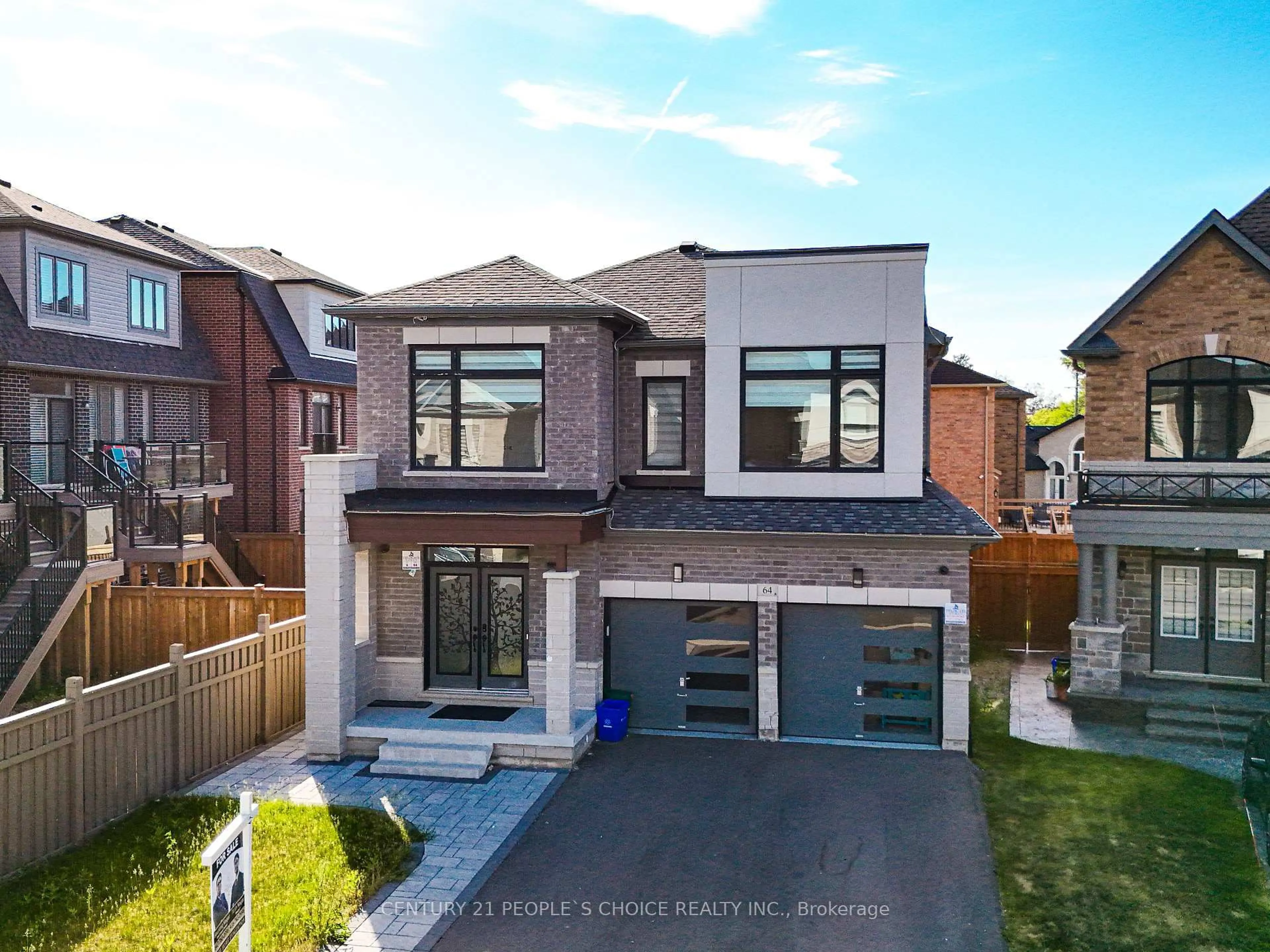 Home with brick exterior material, street for 64 Coldwell Bay Circ, Vaughan Ontario L4H 5E9