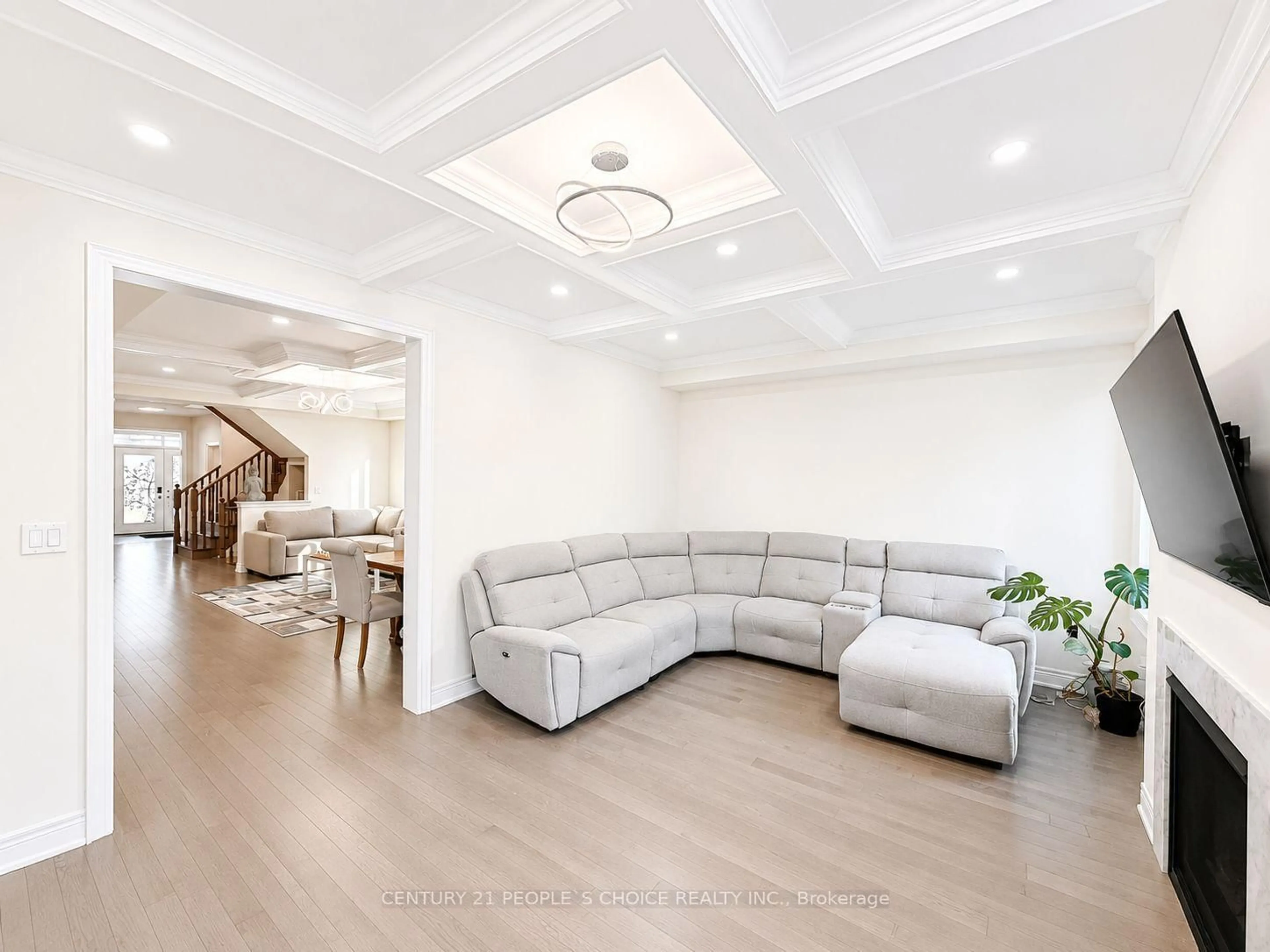 Living room with furniture, unknown for 64 Coldwell Bay Circ, Vaughan Ontario L4H 5E9