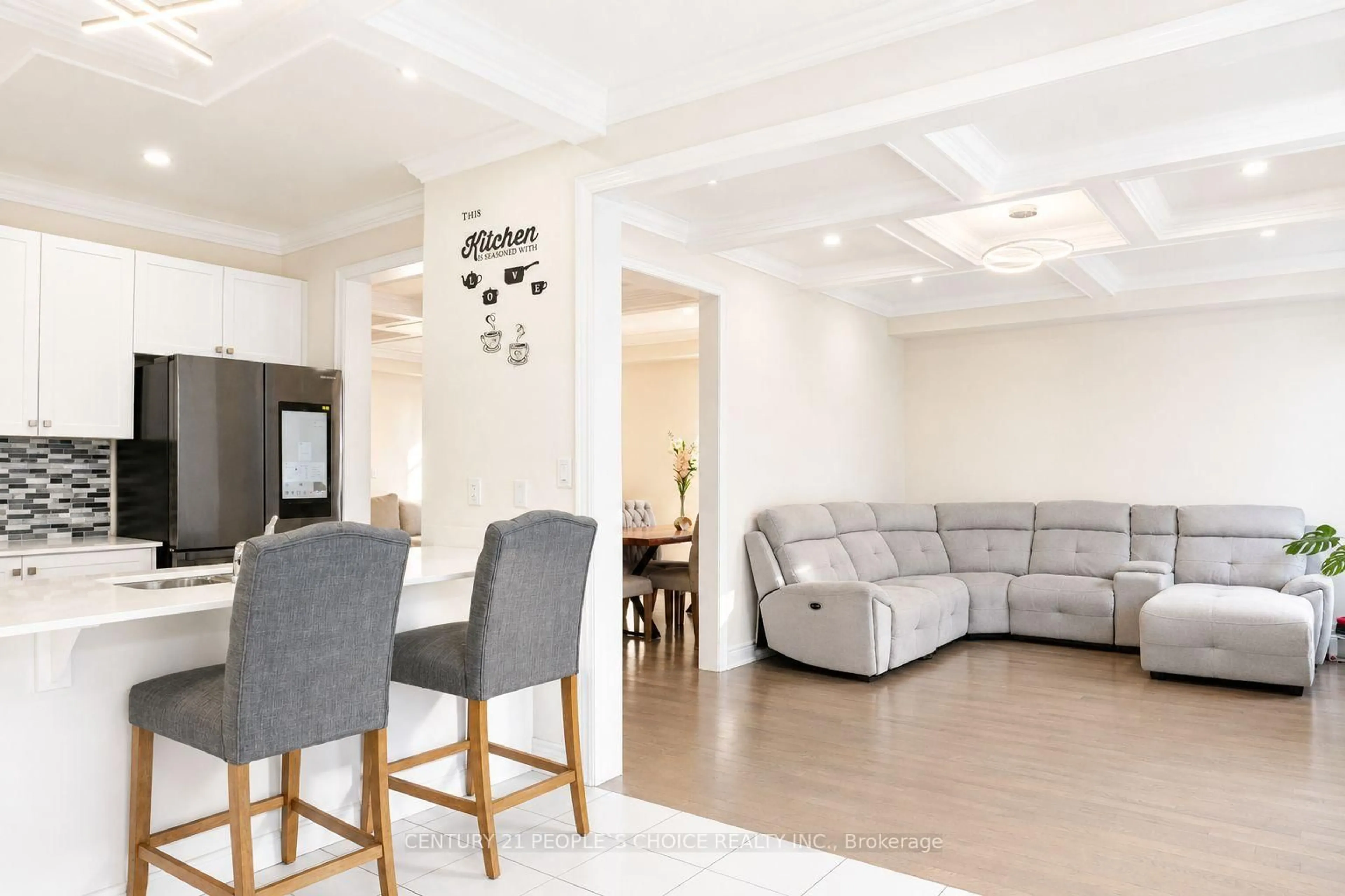 Living room with furniture, unknown for 64 Coldwell Bay Circ, Vaughan Ontario L4H 5E9
