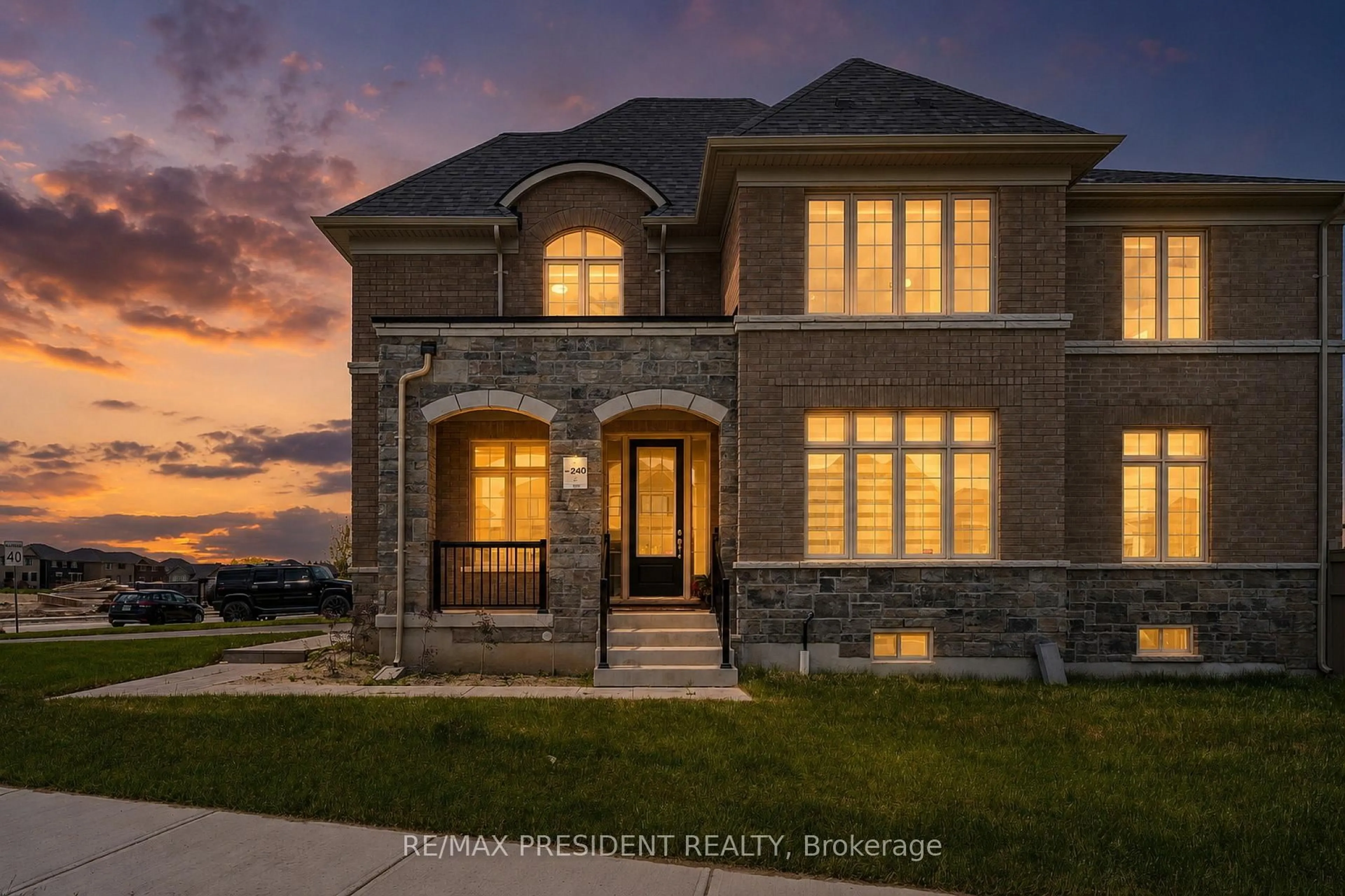 Home with brick exterior material, building for 2 Hawthorns Gdns, Adjala-Tosorontio Ontario L0G 1W0