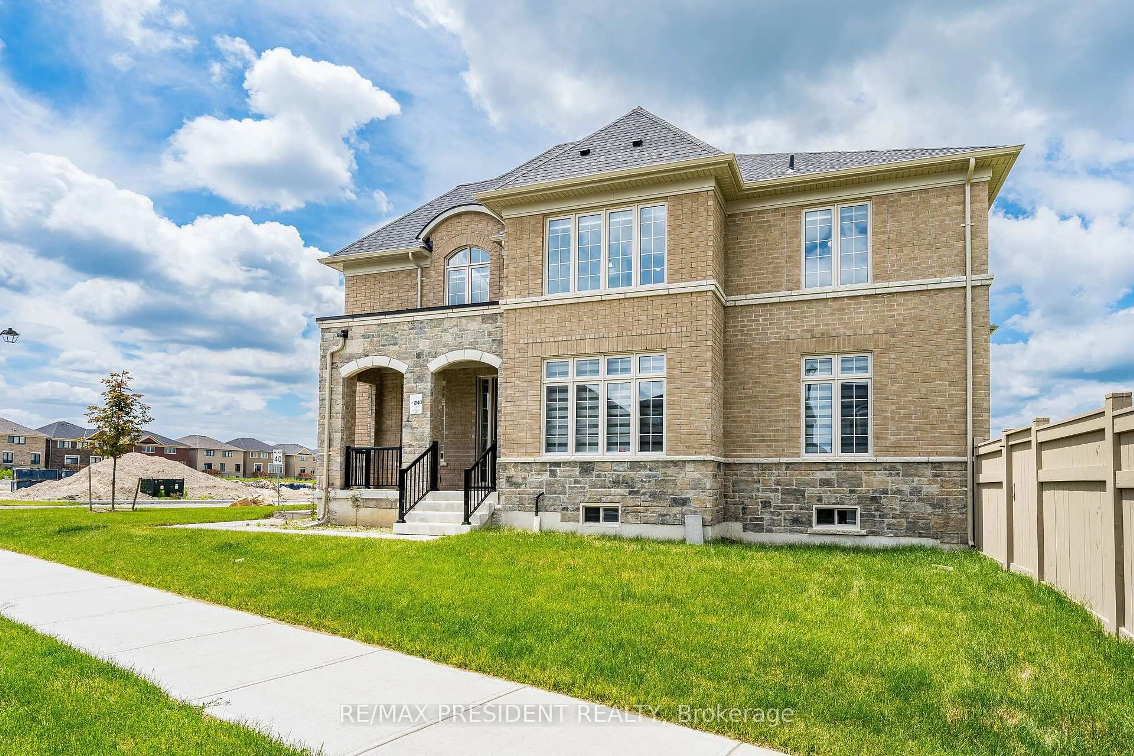 Home with brick exterior material, street for 2 Hawthorns Gdns, Adjala-Tosorontio Ontario L0G 1W0