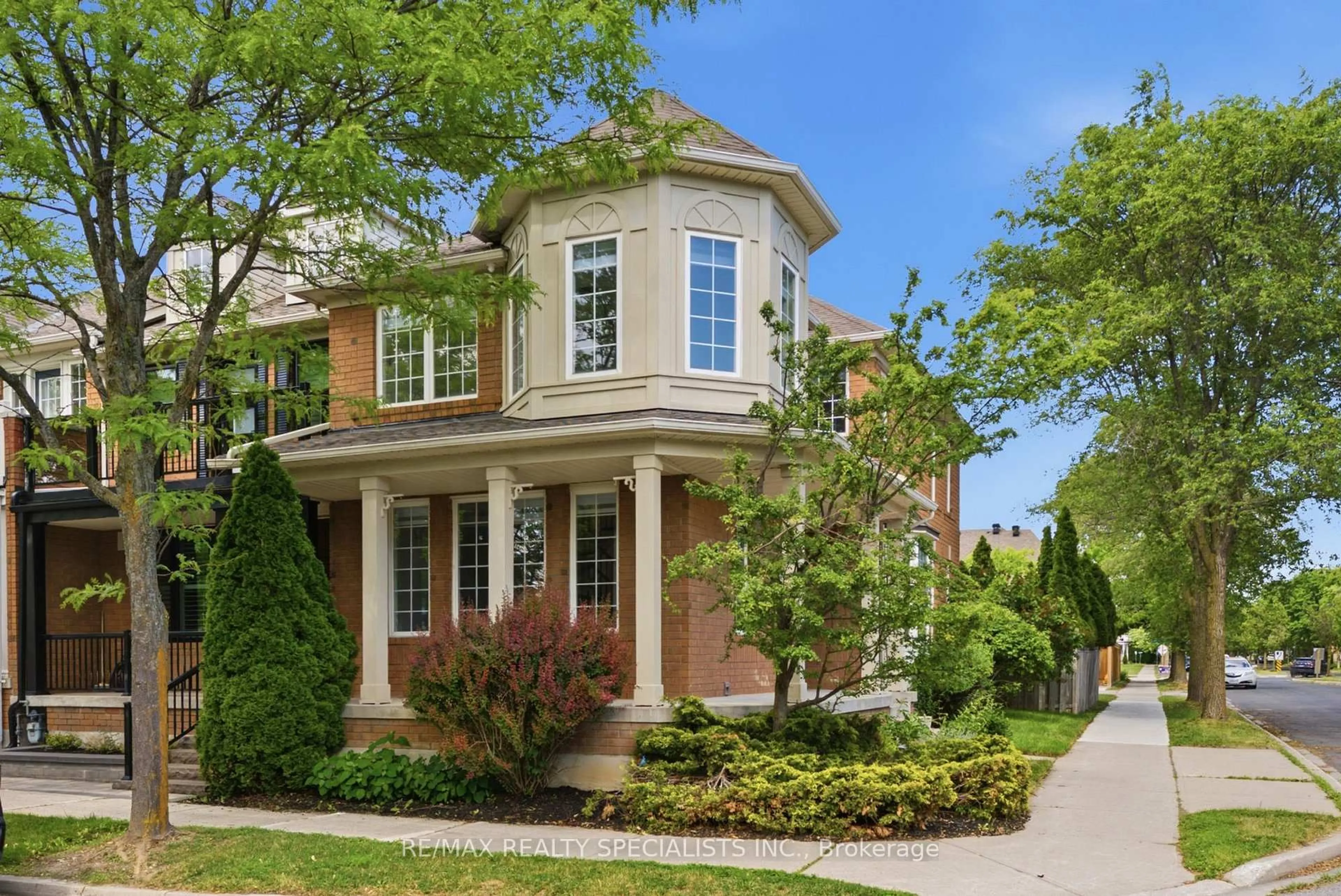 Home with brick exterior material, street for 73 Gowland Rd, Markham Ontario L6B 1C5