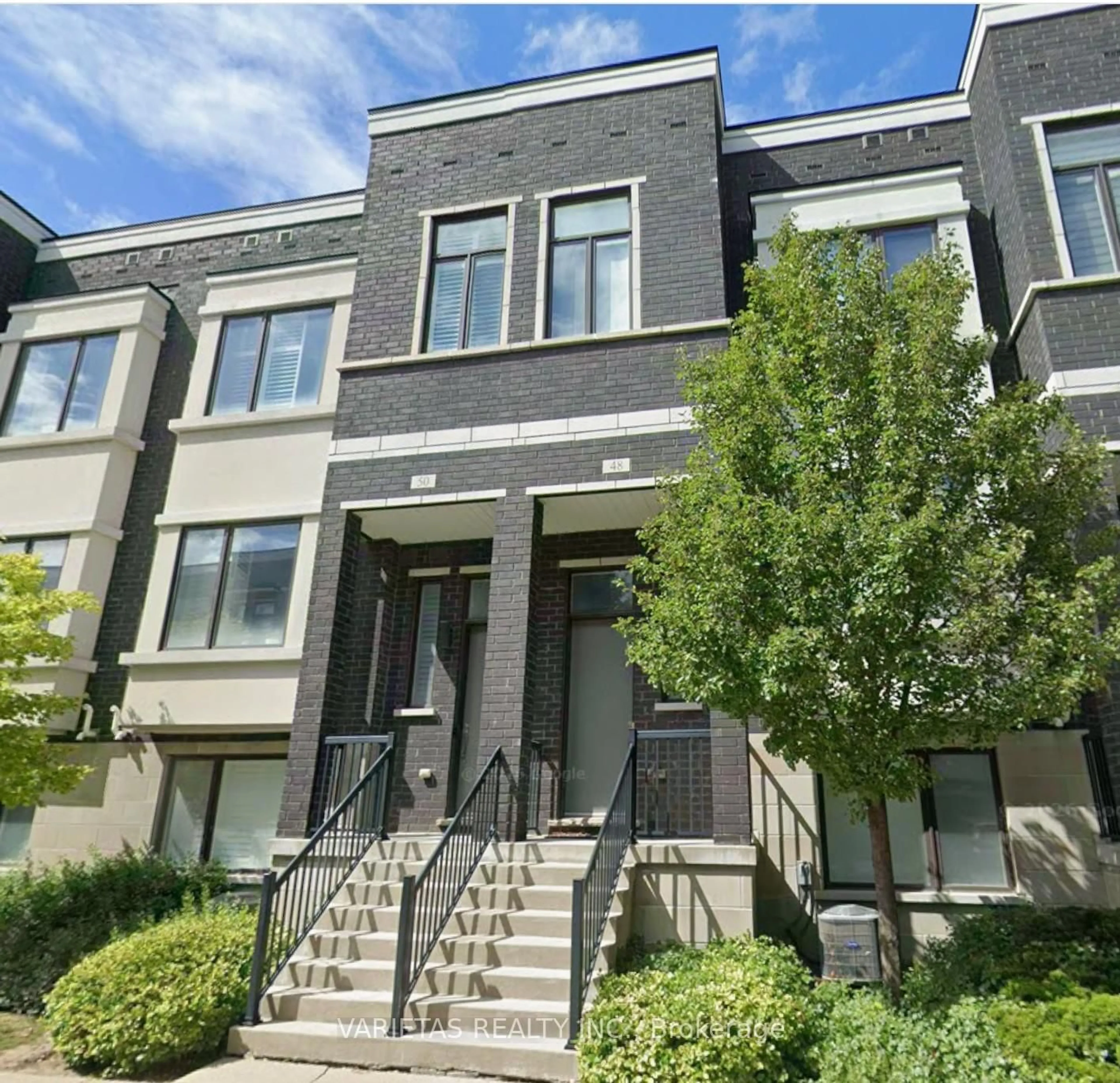 Home with brick exterior material, street for 48 Ambler Lane, Richmond Hill Ontario L4C 0Z8