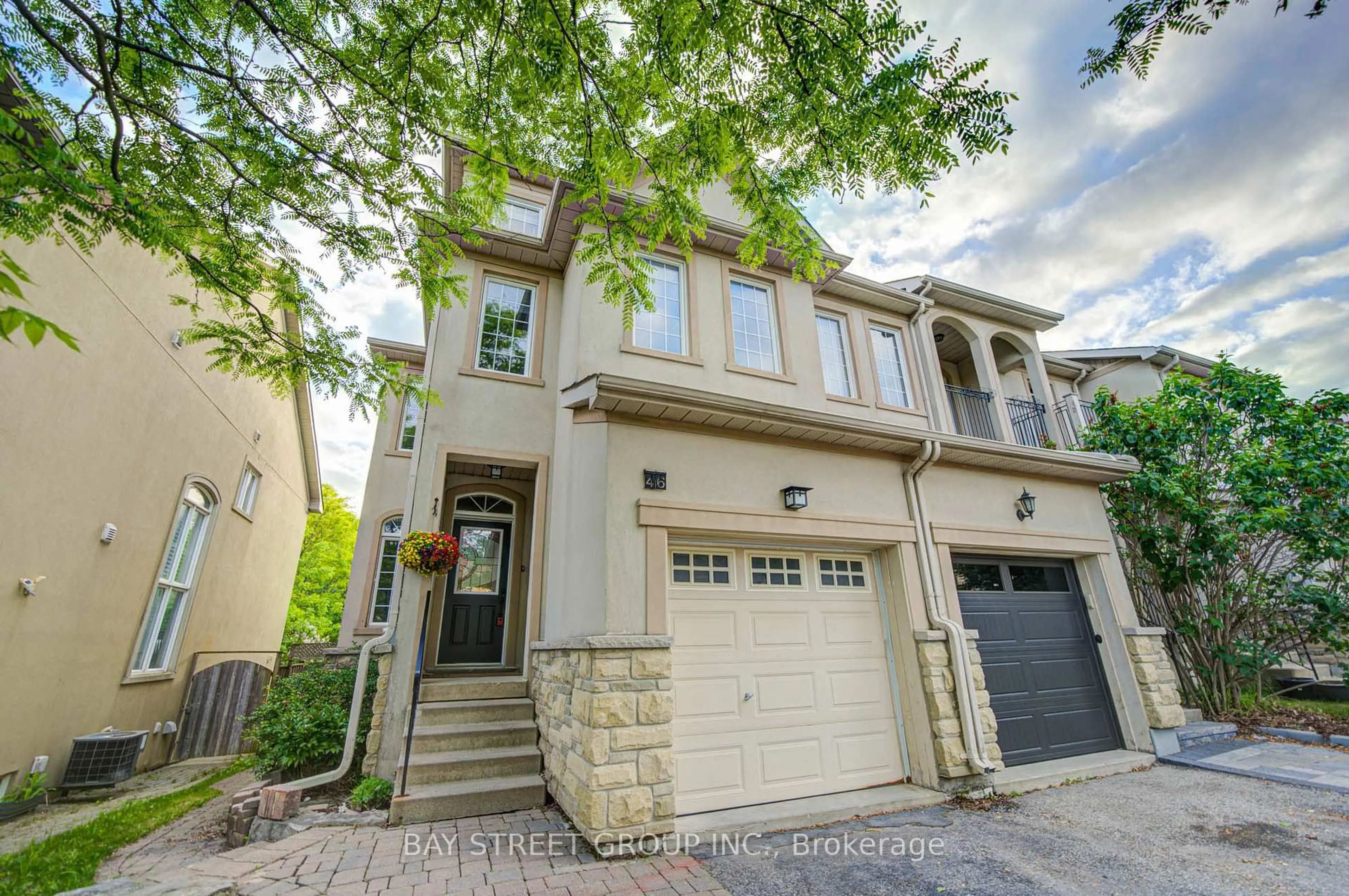 Home with brick exterior material, street for 46 Romance Dr, Richmond Hill Ontario L4S 2R7