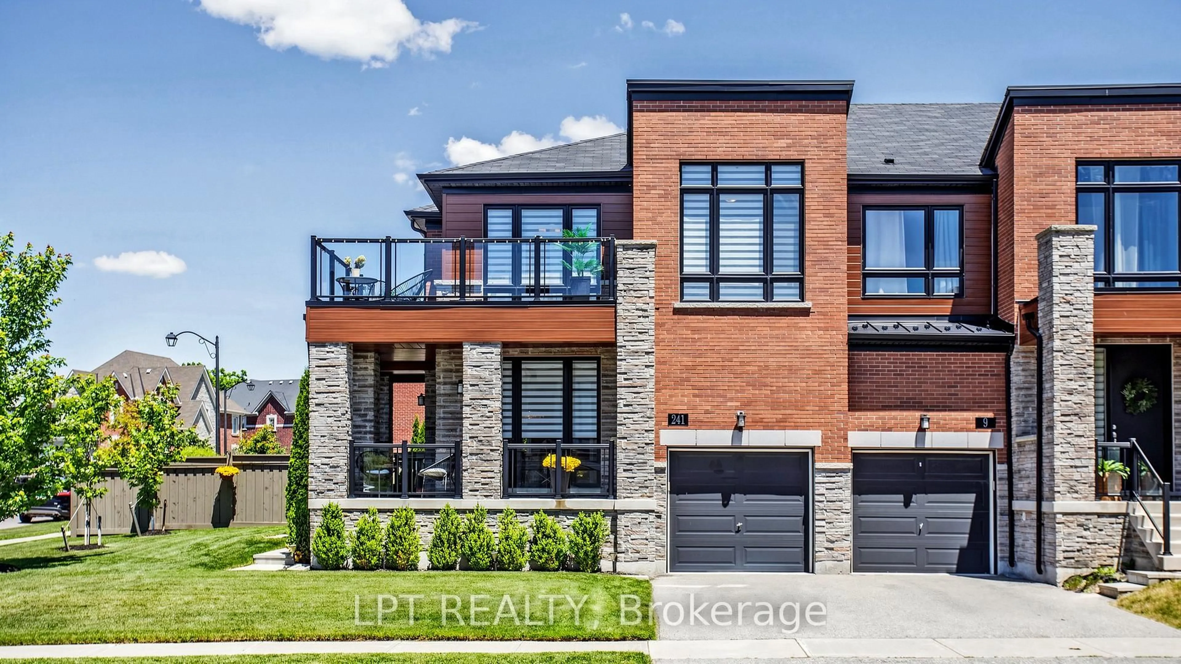 Home with brick exterior material, street for 241 Holladay Dr, Aurora Ontario L4G 0Z4