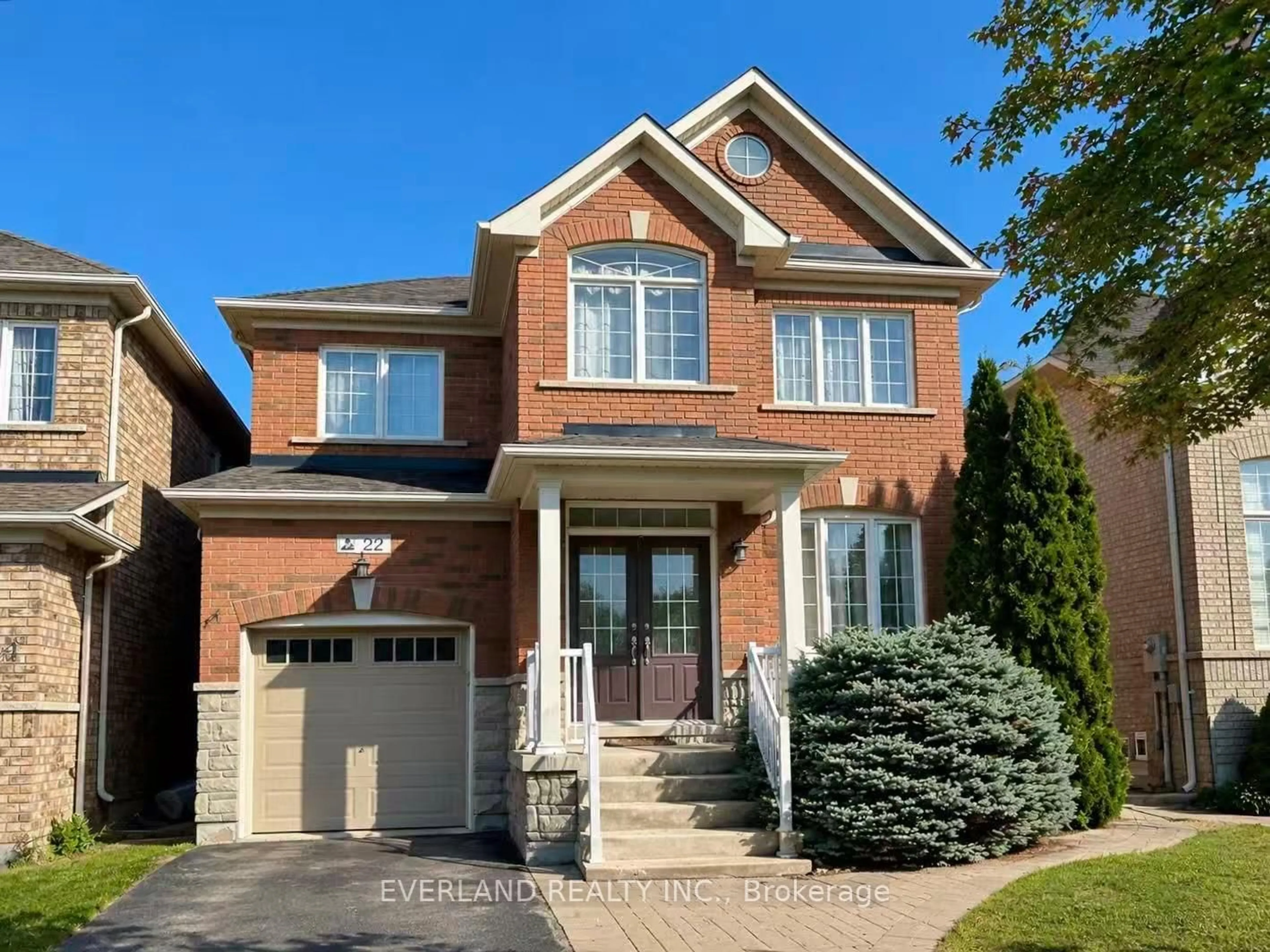 Home with brick exterior material, street for 22 Lundy Dr, Markham Ontario L6B 0G1
