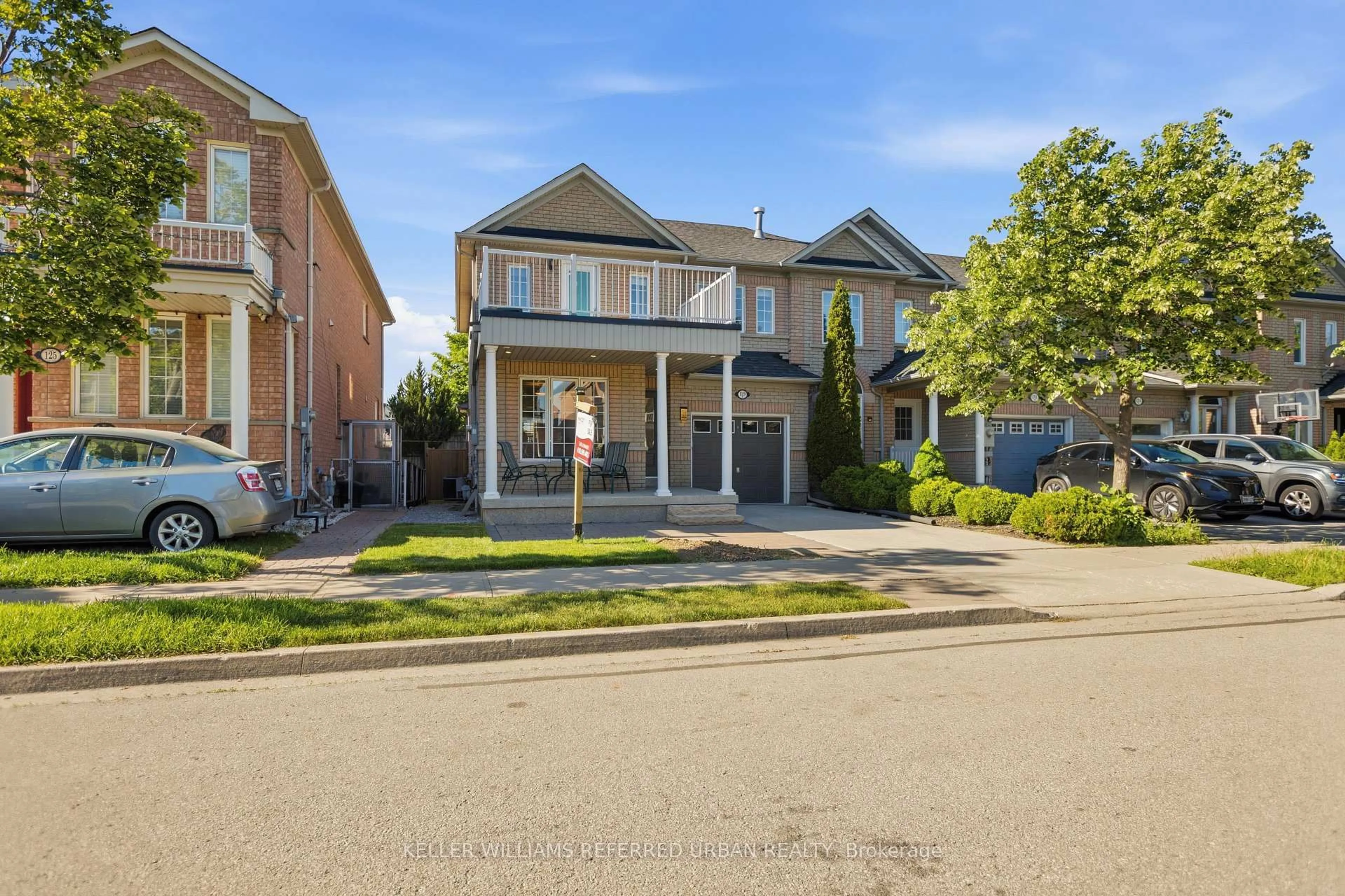 Home with brick exterior material, street for 129 Dolce Cres, Vaughan Ontario L4H 3C8